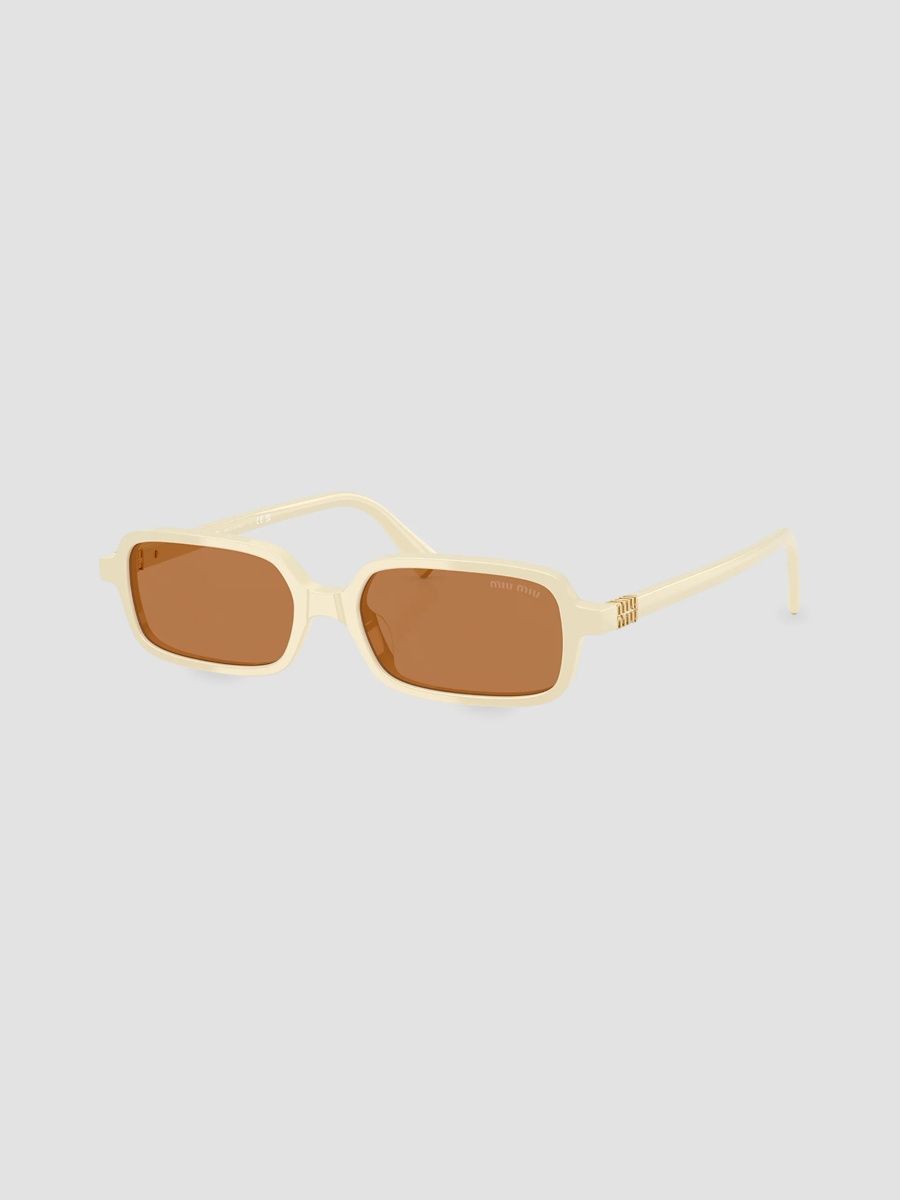 Miu Miu Women's 51MM Rectangular Sunglasses - Brown