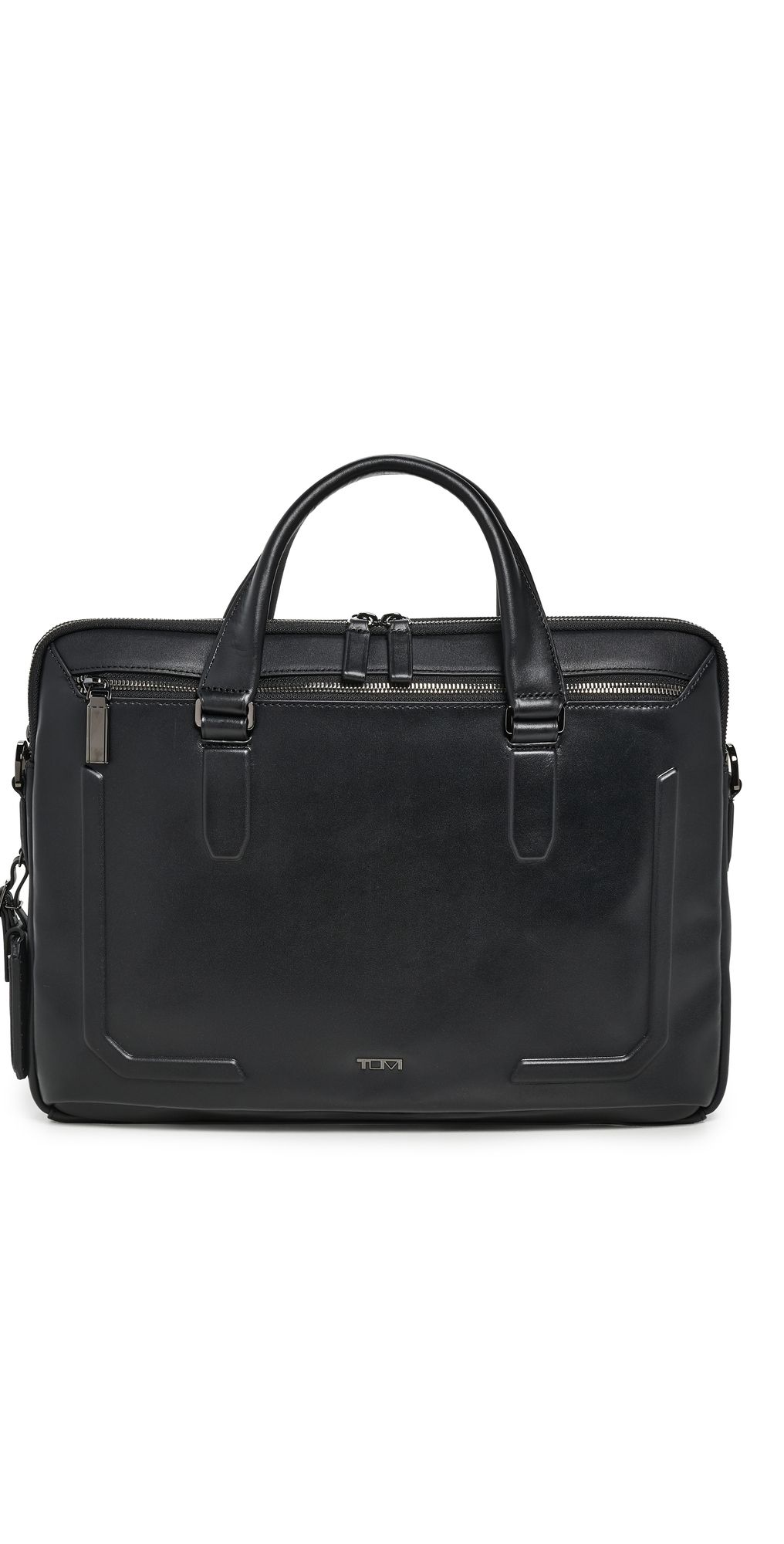TUMI Sycamore Slim Briefcase Black Bombe One Size