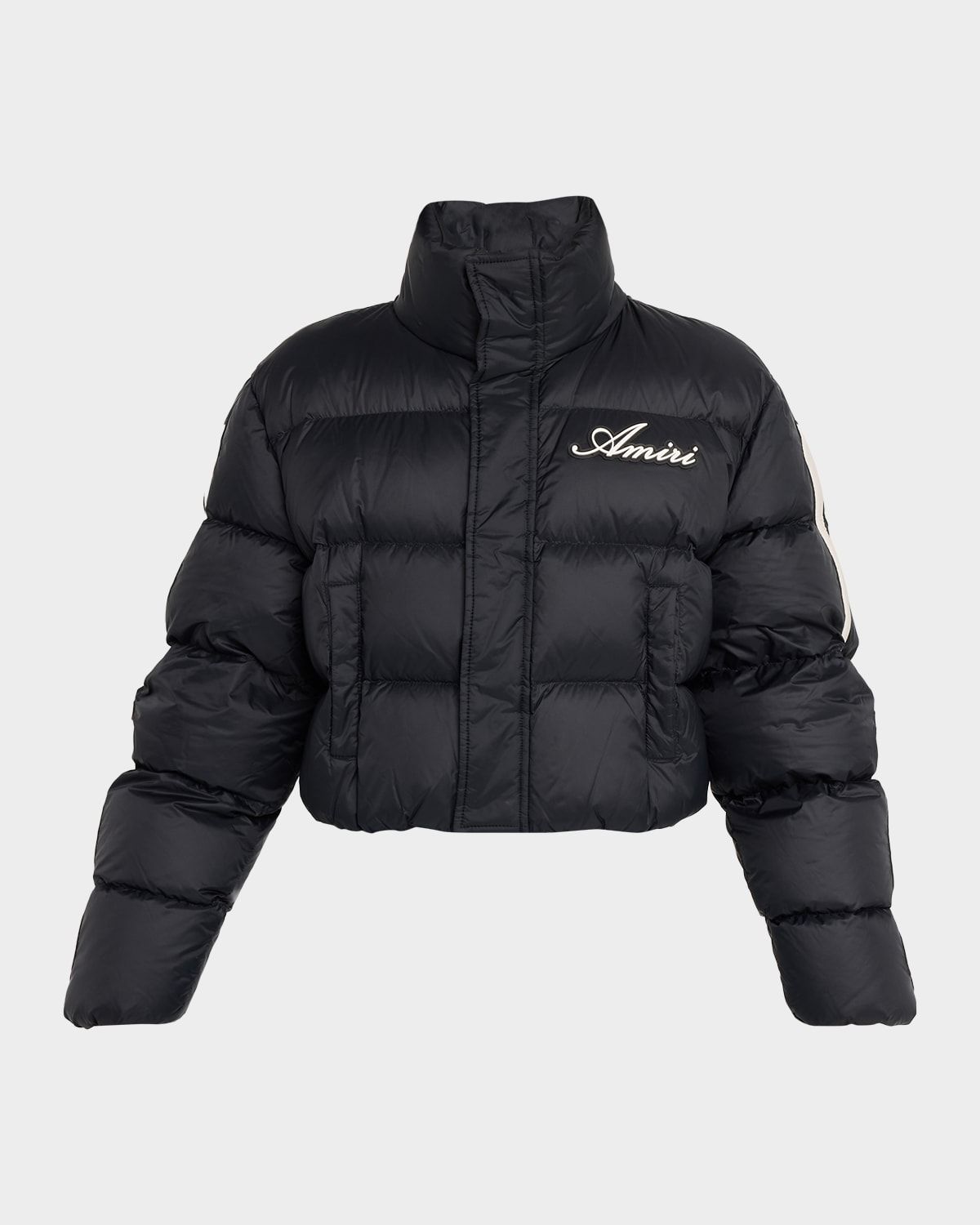 Bones Patch Crop Puffer Jacket