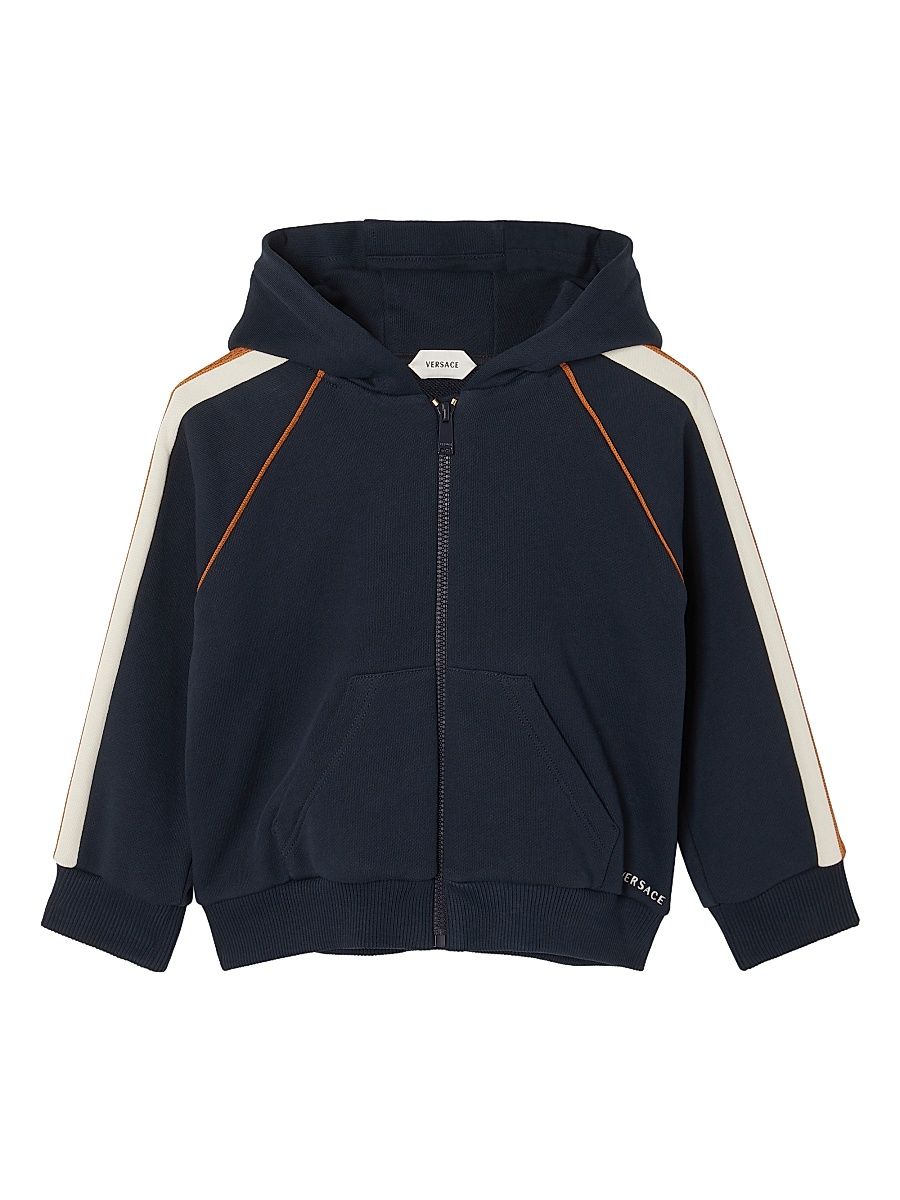 Baby Boy's & Little Boy's Cotton Fleece Logo Hoodie - Dark Navy - Size 3