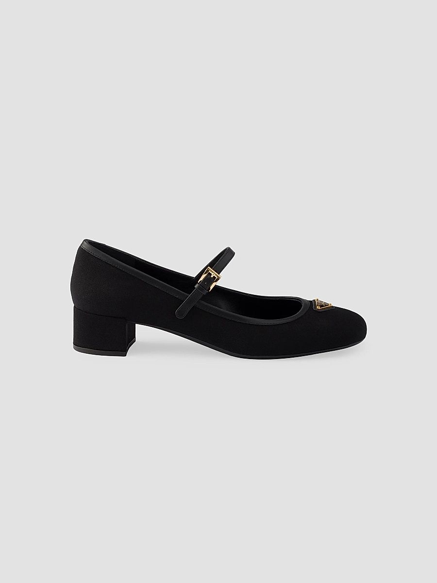 Women's Fabric Pumps - Black - Size 11
