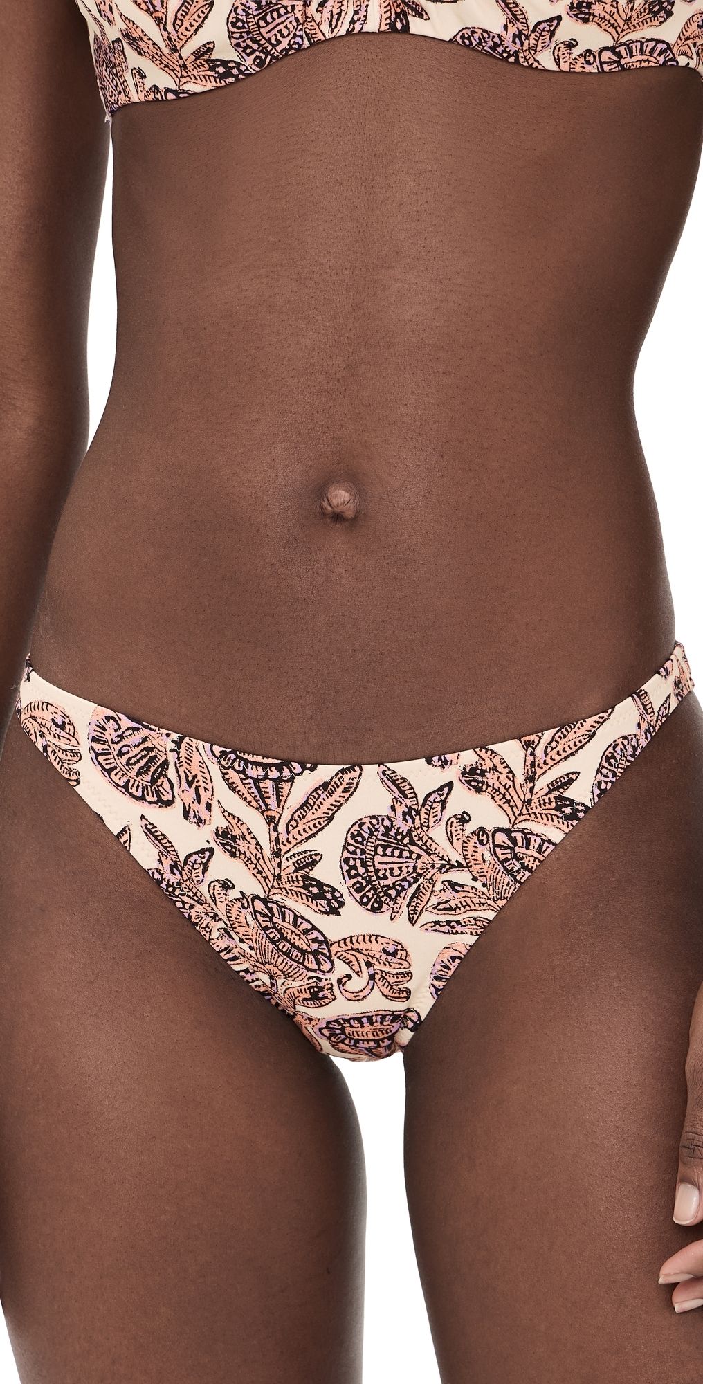 Ulla Johnson Mallorca Bikini Bottoms Limestone M
