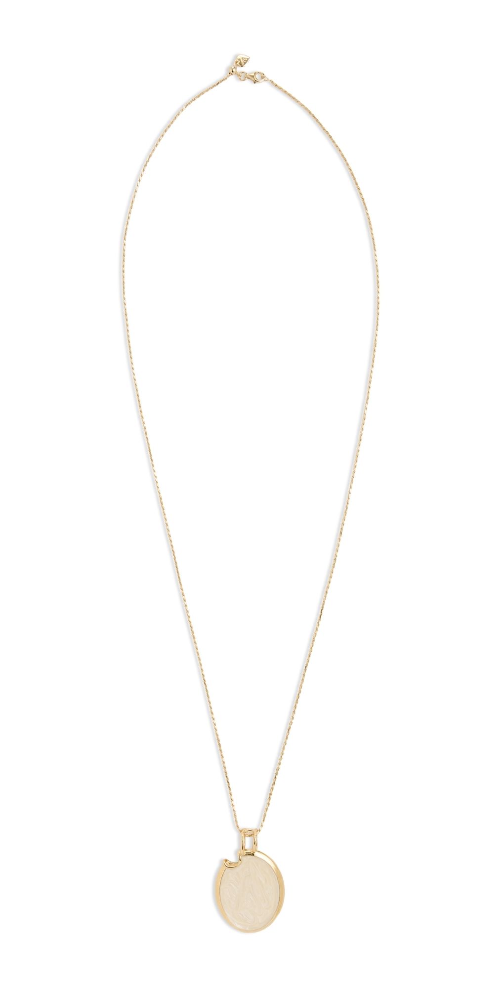 Sophie Blake Double Sided Rumor Pendant Necklace Gold/Pearl/Onyx One Size