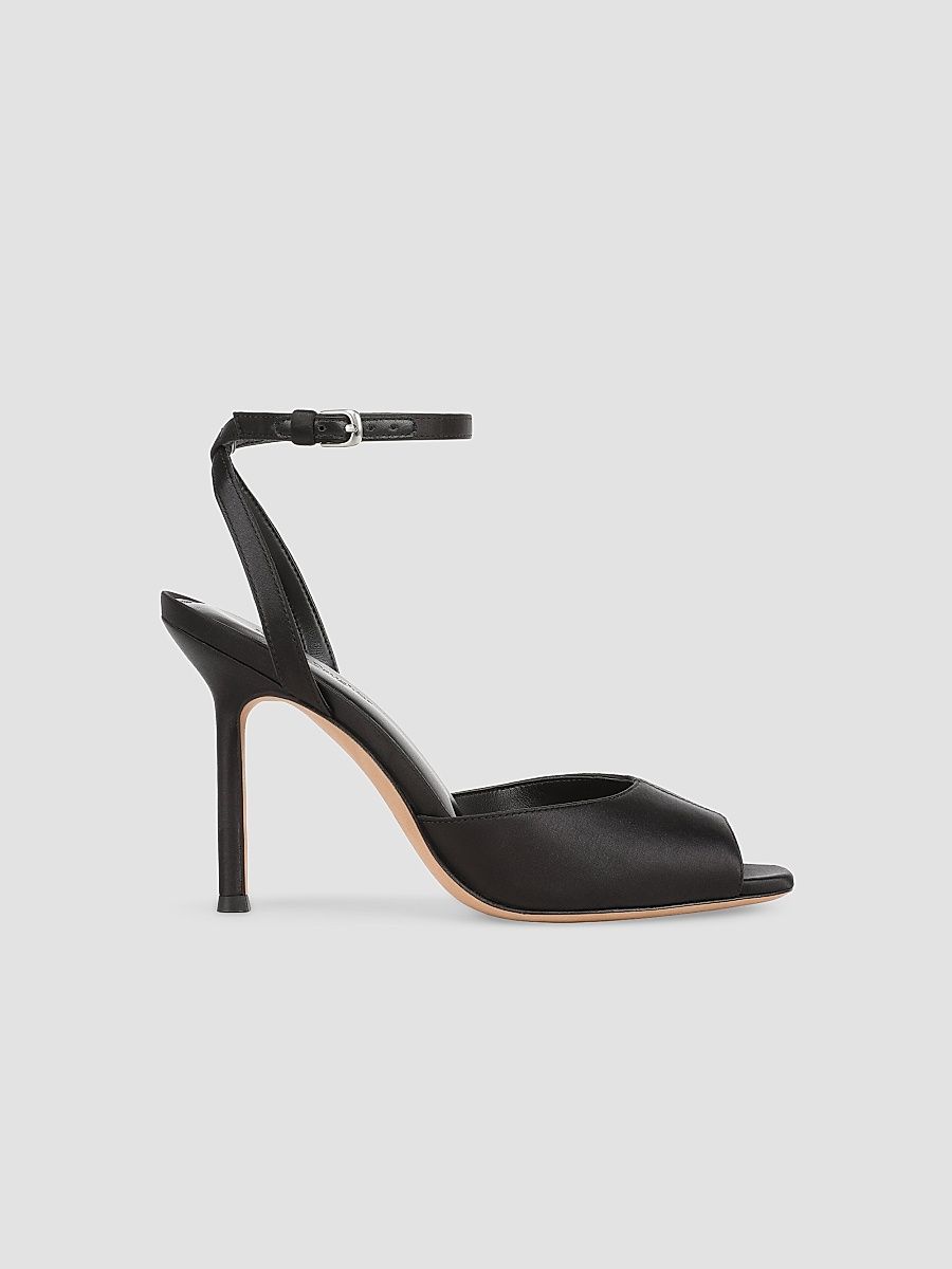 Women's Yasmine 95MM Slingback Sandals - Black - Size 11