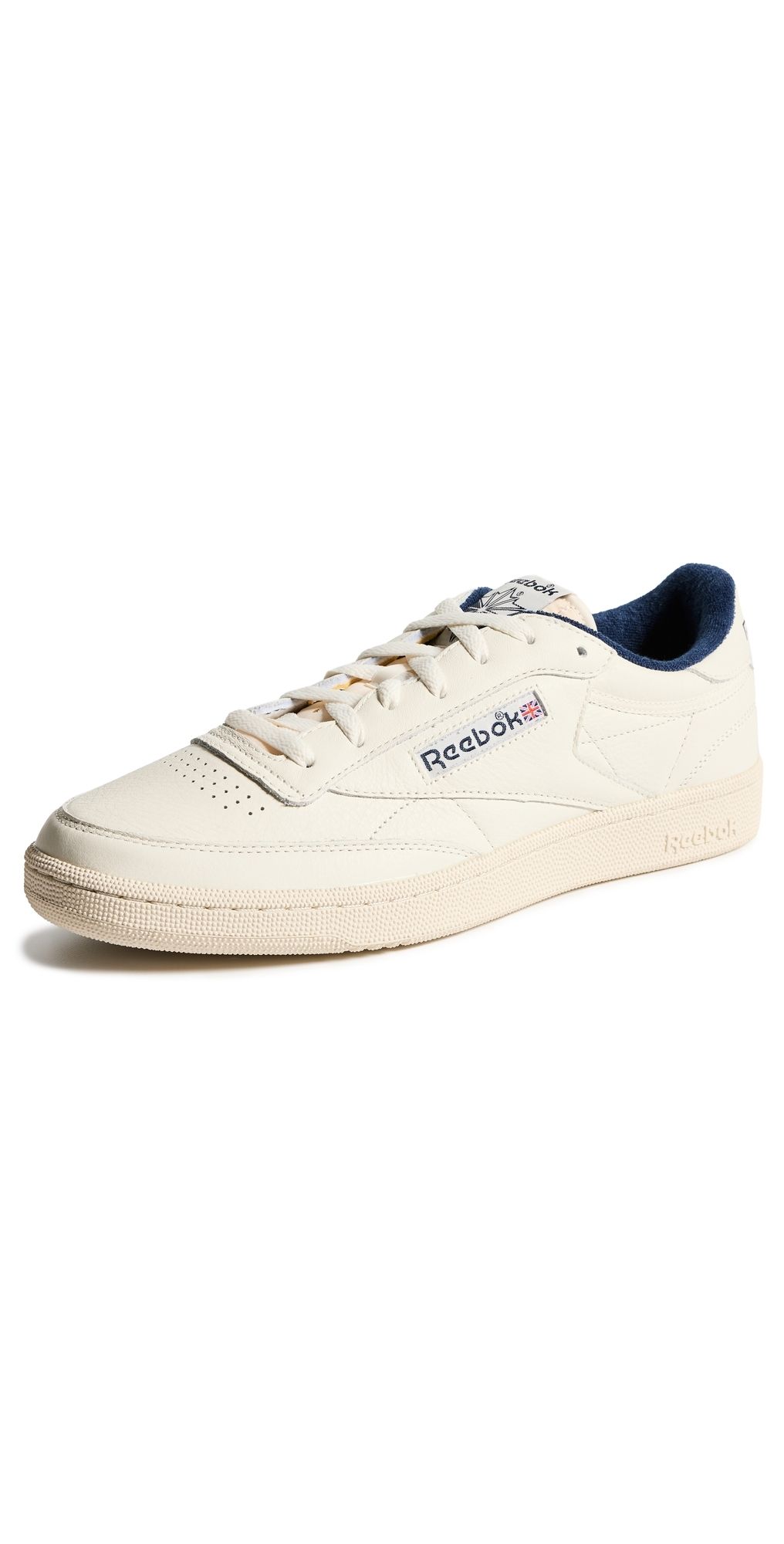 Reebok Club C 85 Vintage Sneakers Chalk/Alabaster/Vec Navy 11.5
