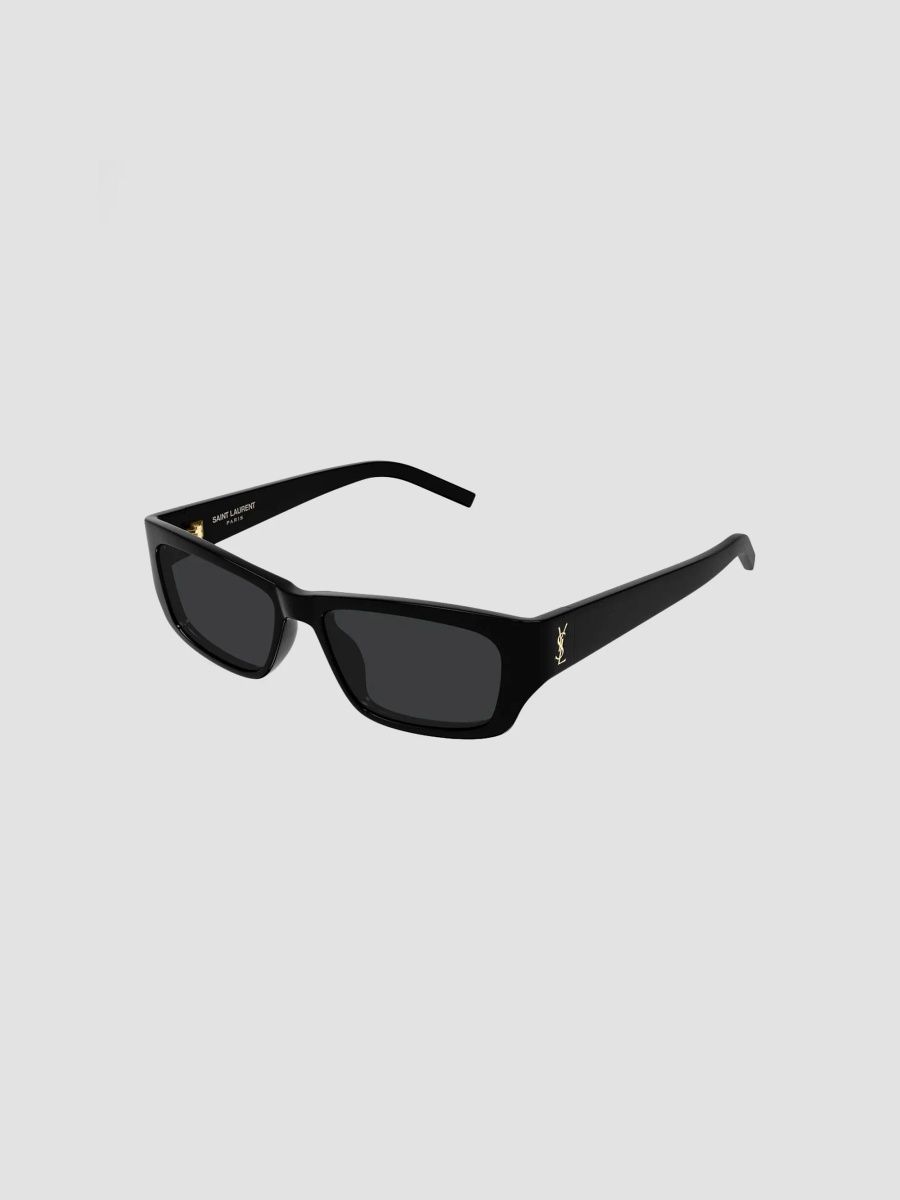 Saint Laurent Women's SL M182 Jazz 54MM Rectangular Sunglasses - Black