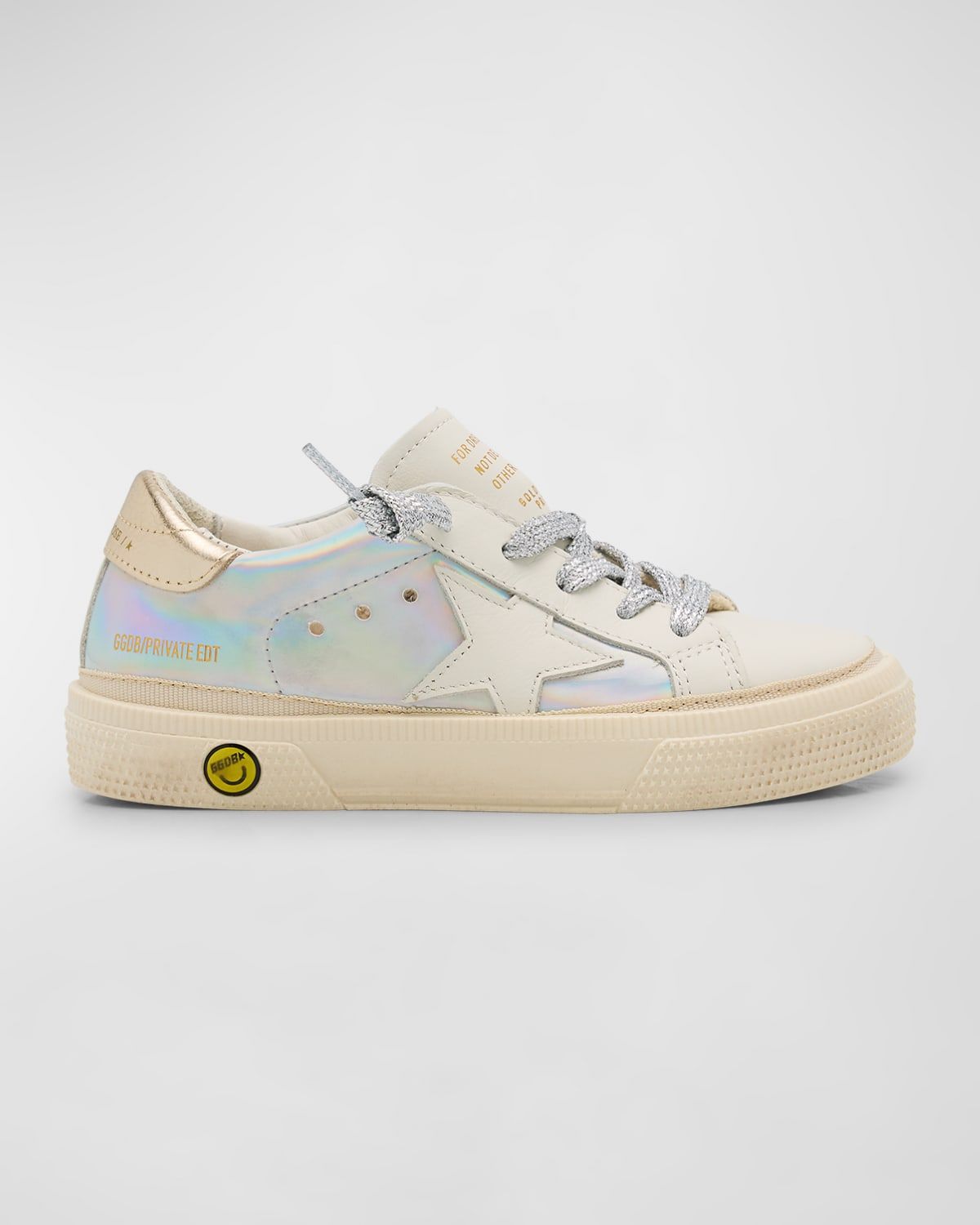 Girl & apos;s May Holographic Low Top Sneakers, Baby/Toddlers