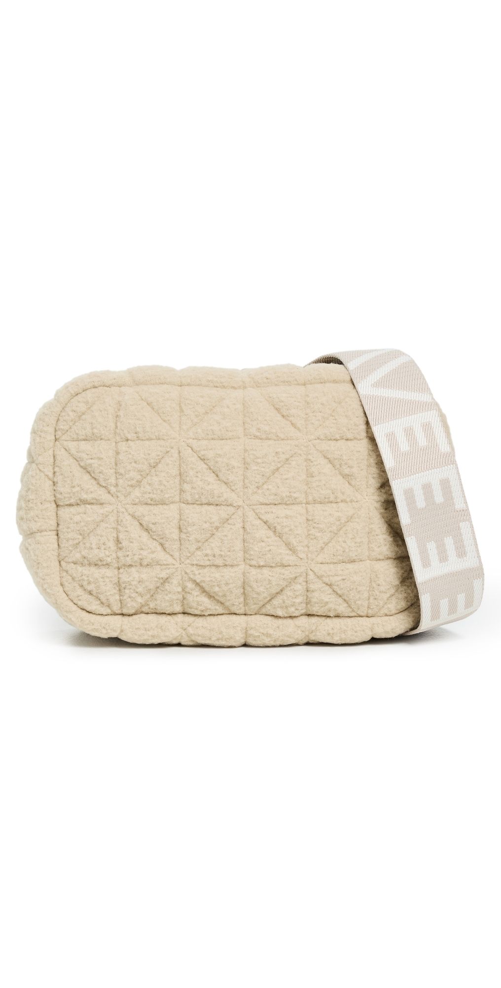 Vee Collective Vee Belt Bag Cream Sherpa Cream Sherpa One Size