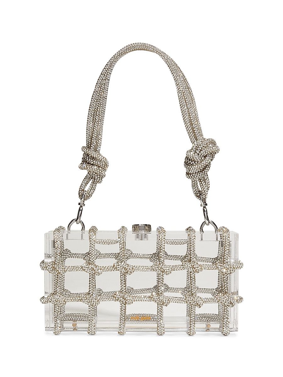 Women's Bess Acrylic Top Handle Bag - Clear