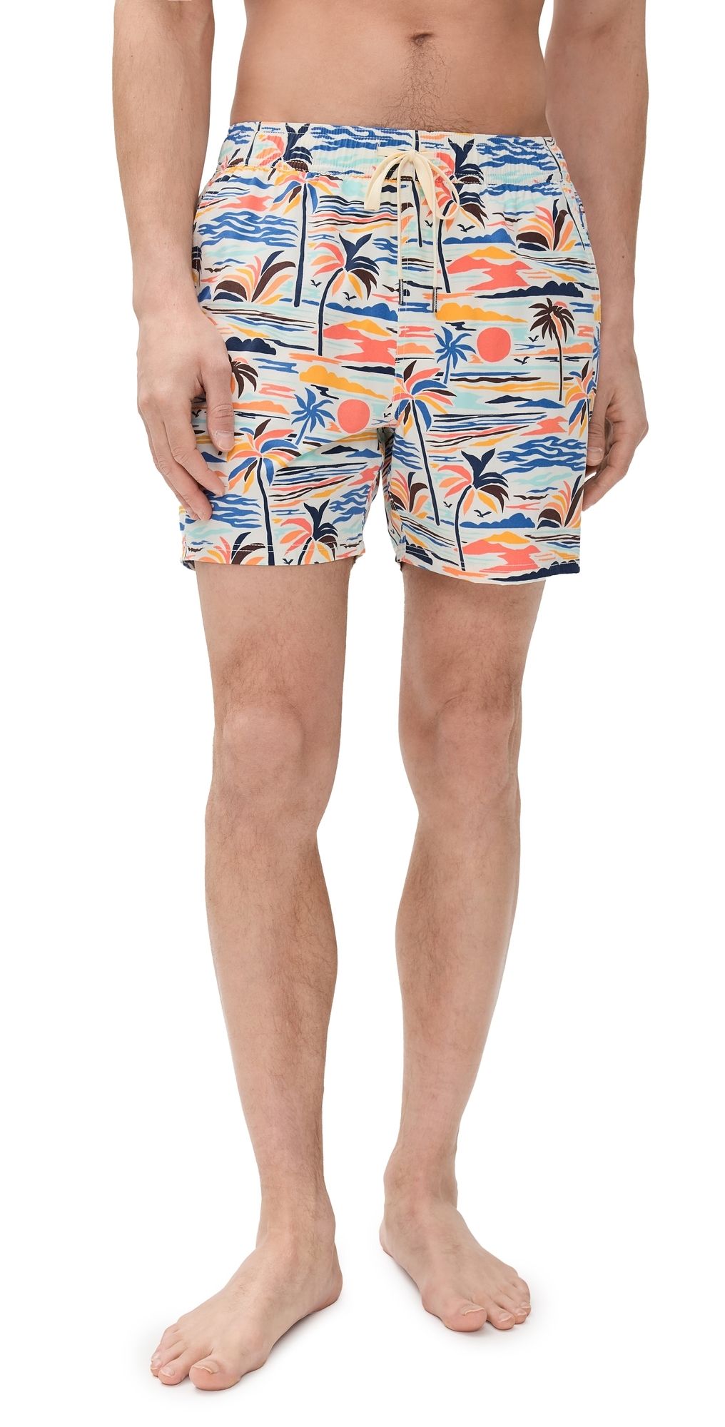 Fair Harbor The Bungalow Swim Trunks 5 Hidden Cove XXL