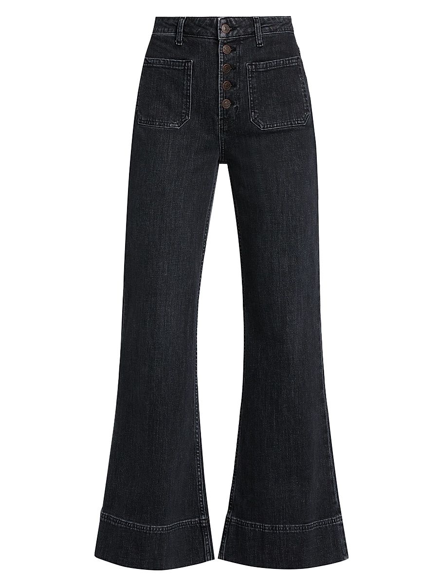 Women's Alamitos Boot-Cut Jeans - Black Pearl - Size 32