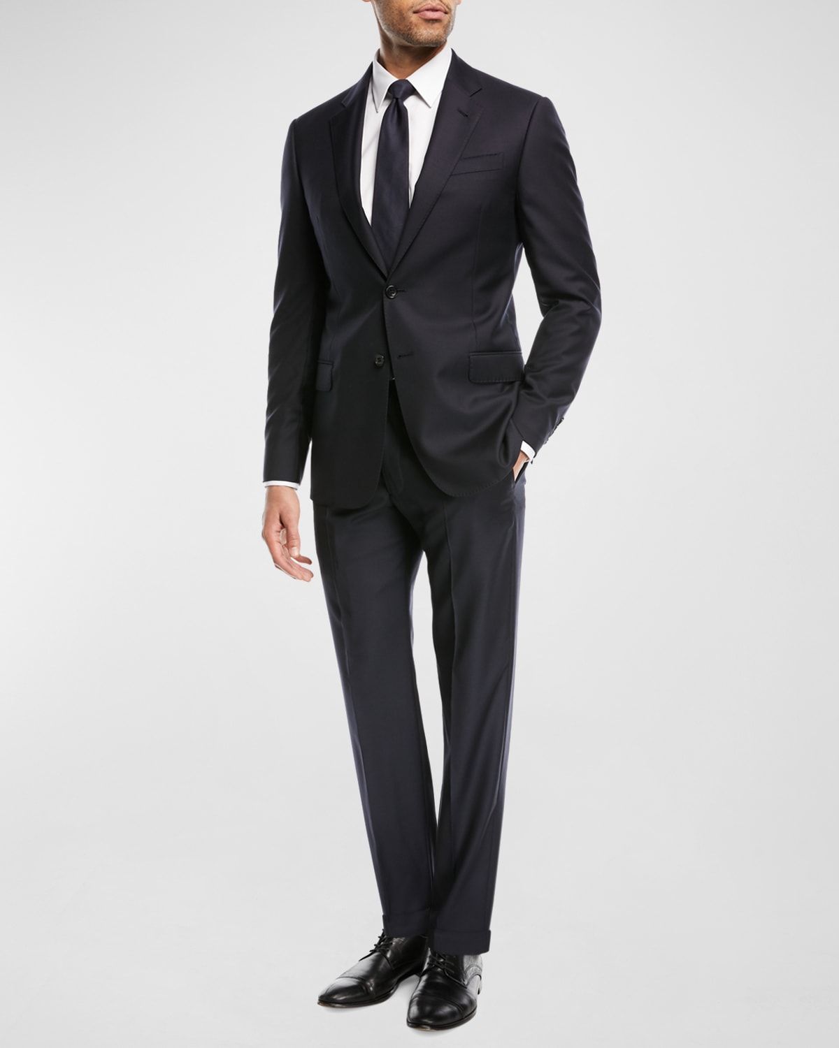 Super 130s Wool Two-Piece Classic Fit Suit