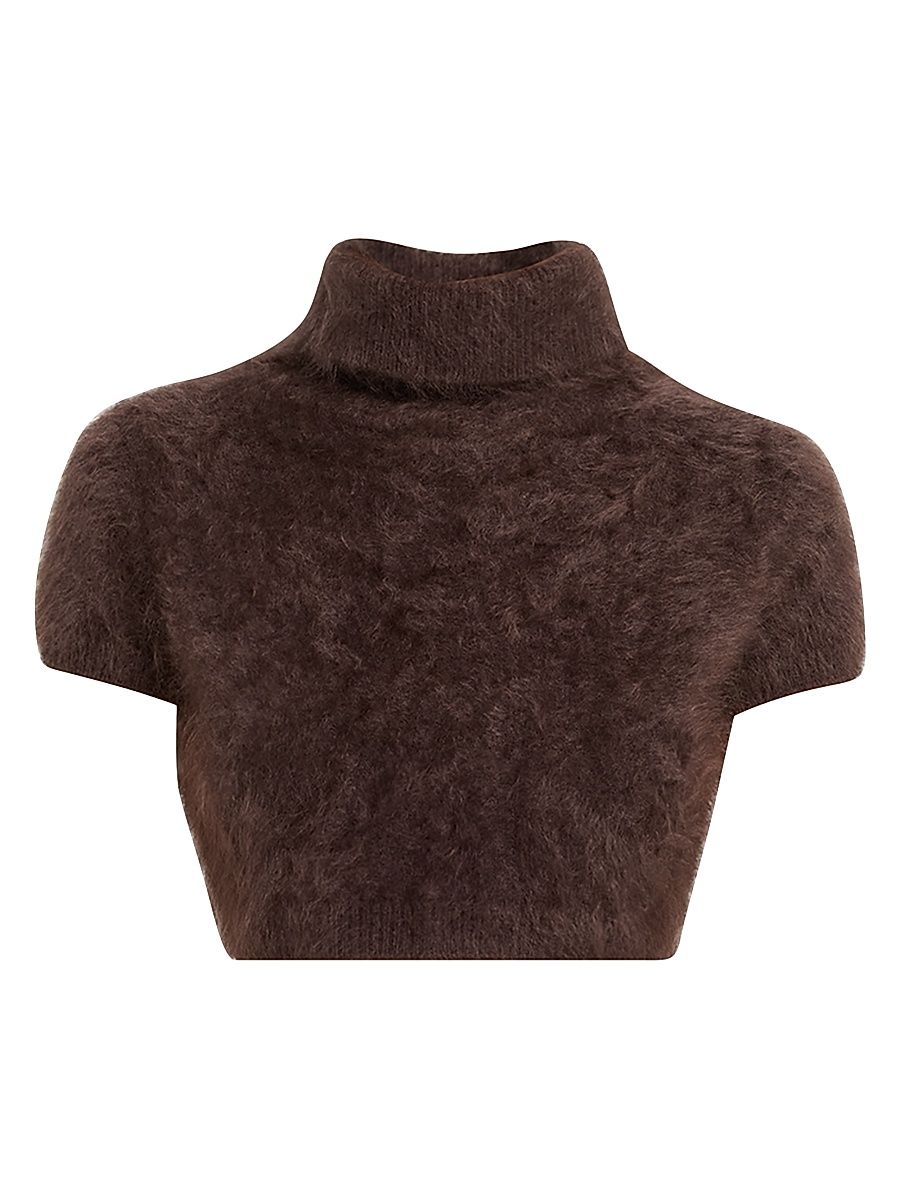 Women's The Teddy Cashmere Sweater - Coffee - Size XL