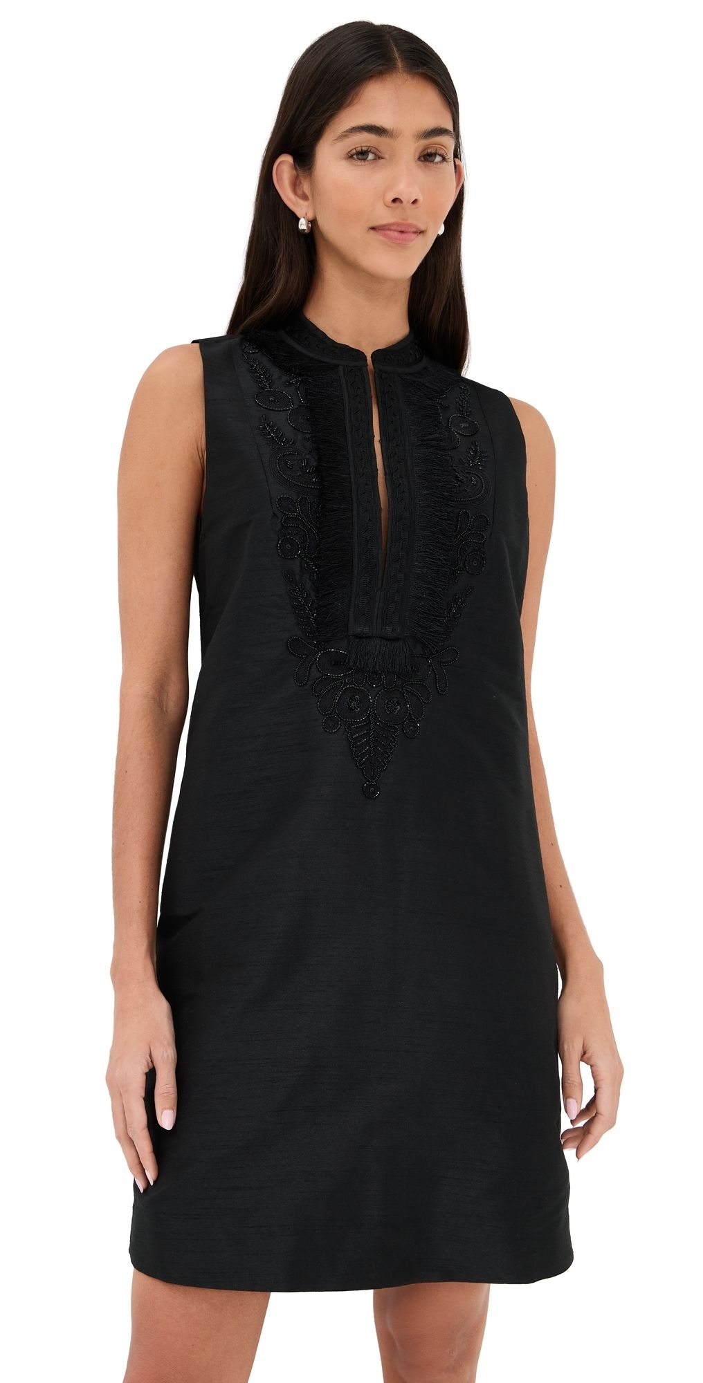 Figue Matilda Sleeveless Dress Onyx Black XS