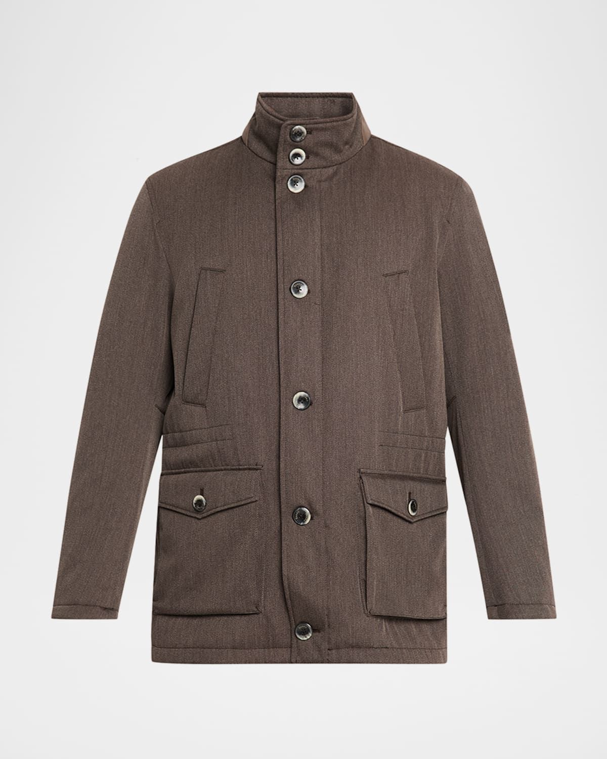 Men & apos;s Virgin Wool Field Jacket