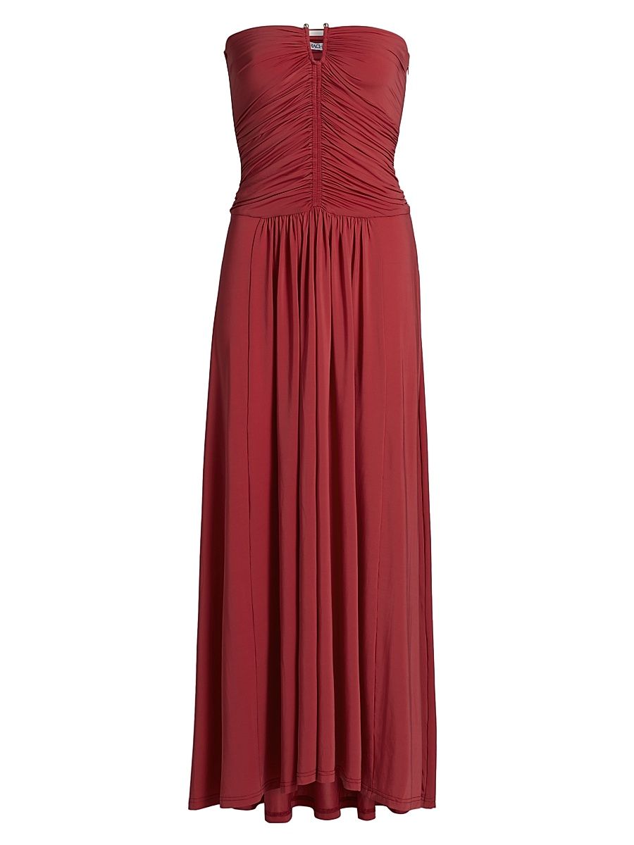 Women's Alberti Laia Maxi-Dress - Bordeaux - Size Large