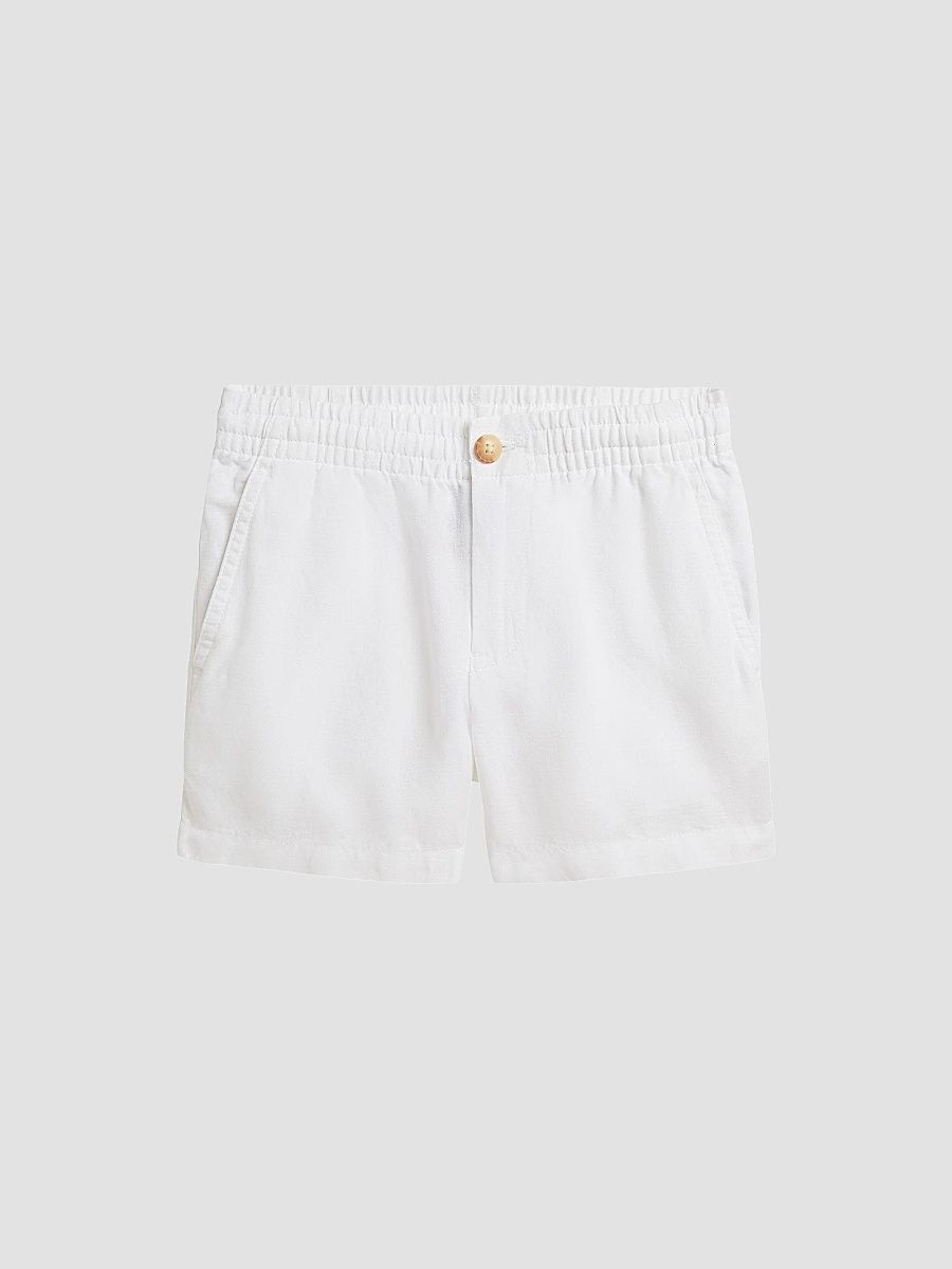 Polo Ralph Lauren Boy's Little Boy's & Boy's Polo Prepster Linen-Cotton Shorts - White - Size 20