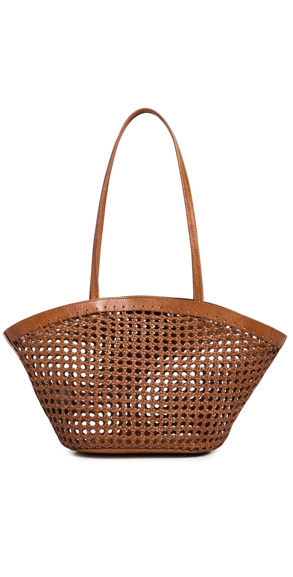 Madewell Caning Market Tote Toasted Coconut One Size