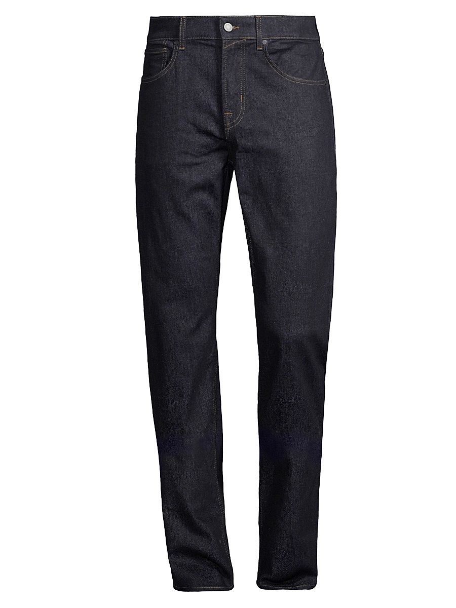 Men's Straight-Leg Five-Pocket Jeans - Rinse Blue - Size 40