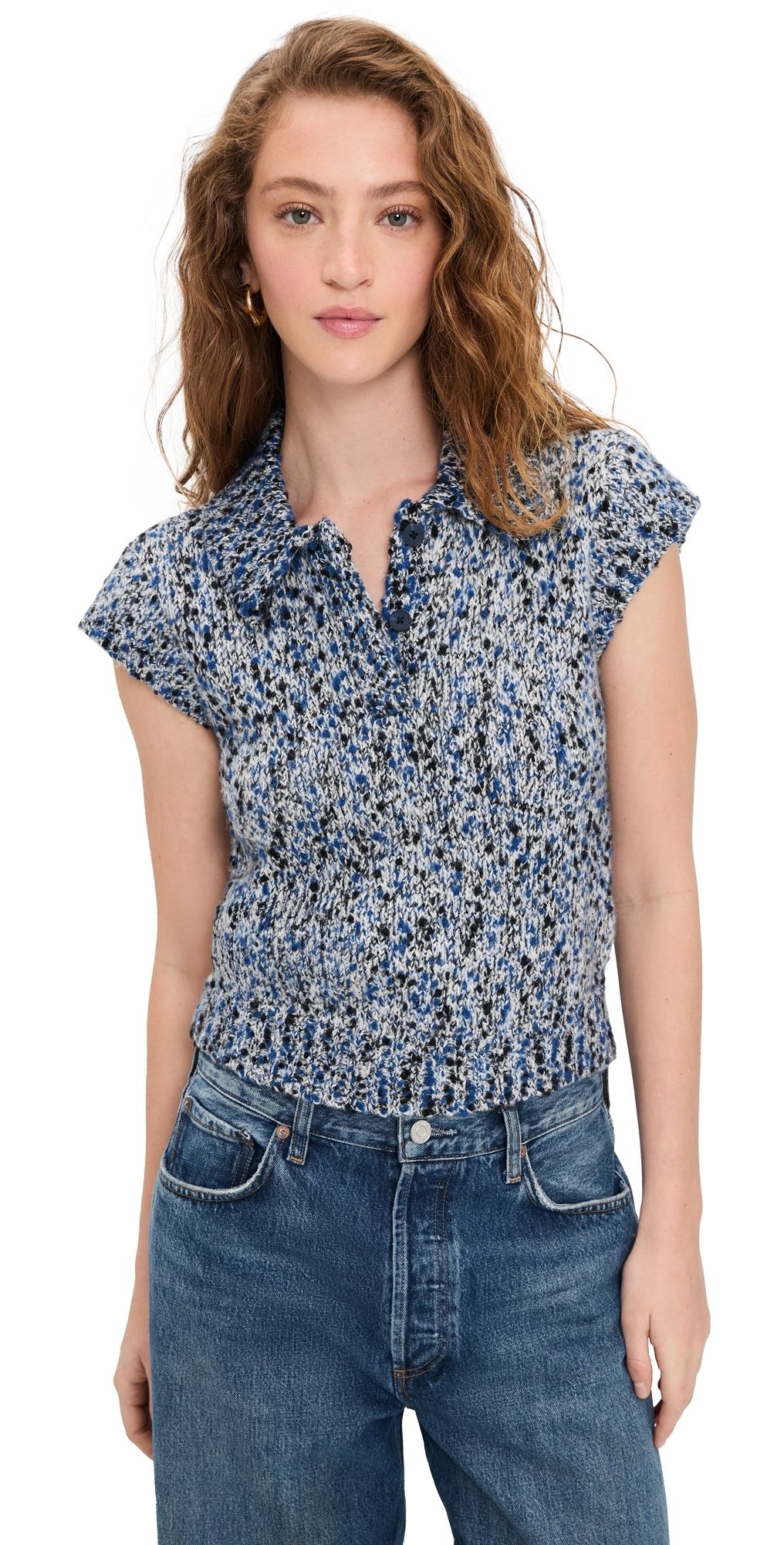 ALIGNE Lexi Nep Polo Blue Mix 6