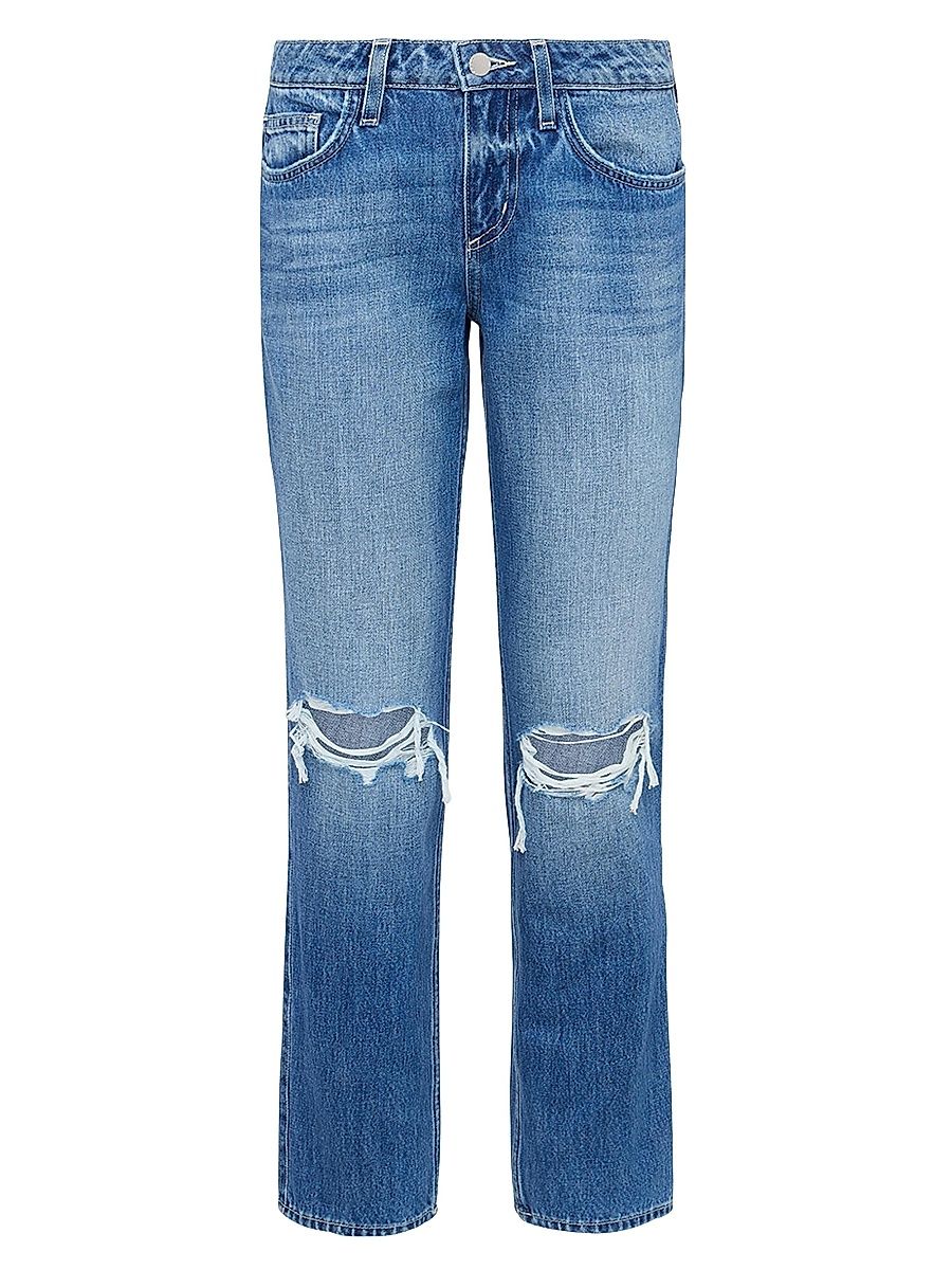 Women's Nevia Low-Rise Slouch Jeans - Medium Blue - Size 29