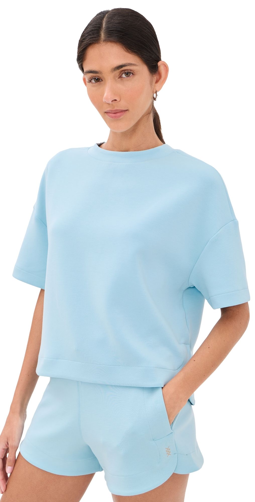 Rhone Dreamglow Relaxed Tee Pool Blue XS