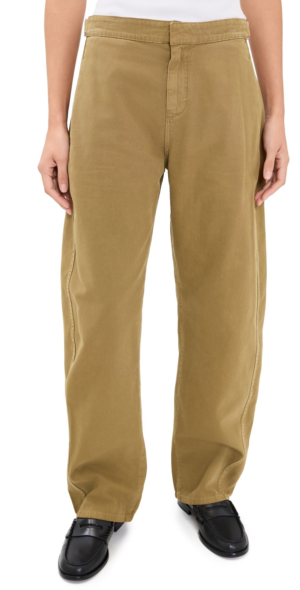 rag & bone Vito Canvas Pants Gold 6