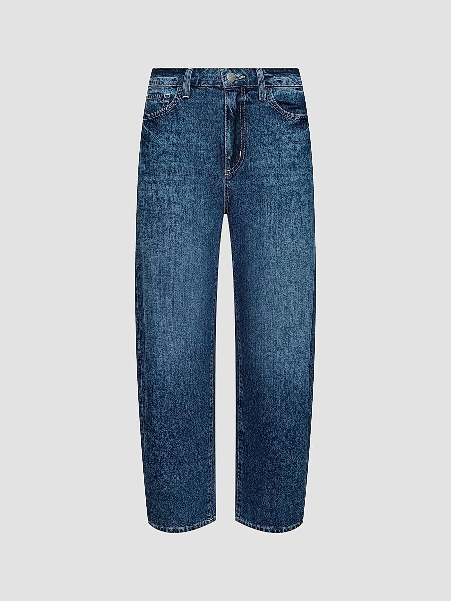 Women's Mallis High-Rise Barrel-Leg Jeans - Orwood - Size 32