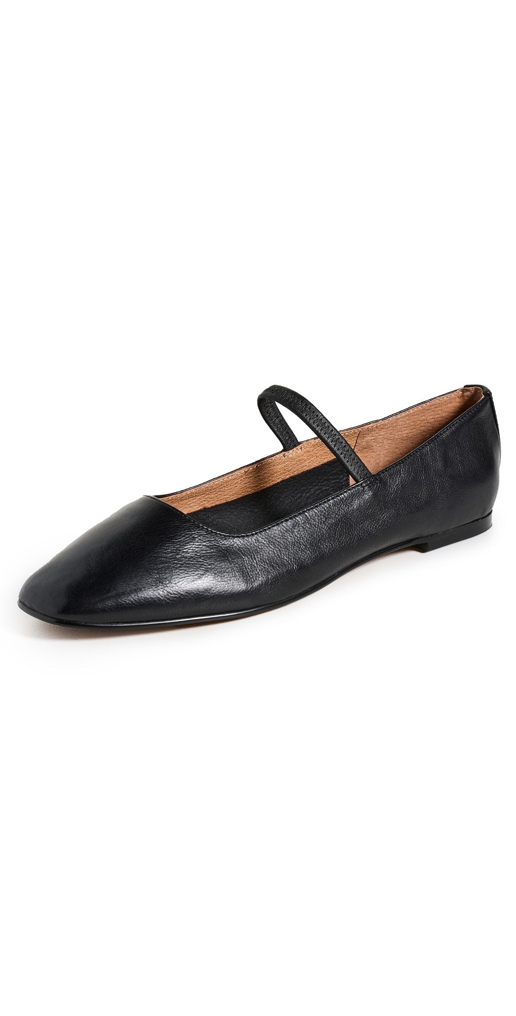 Madewell The Greta Ballet Flats True Black 8.5