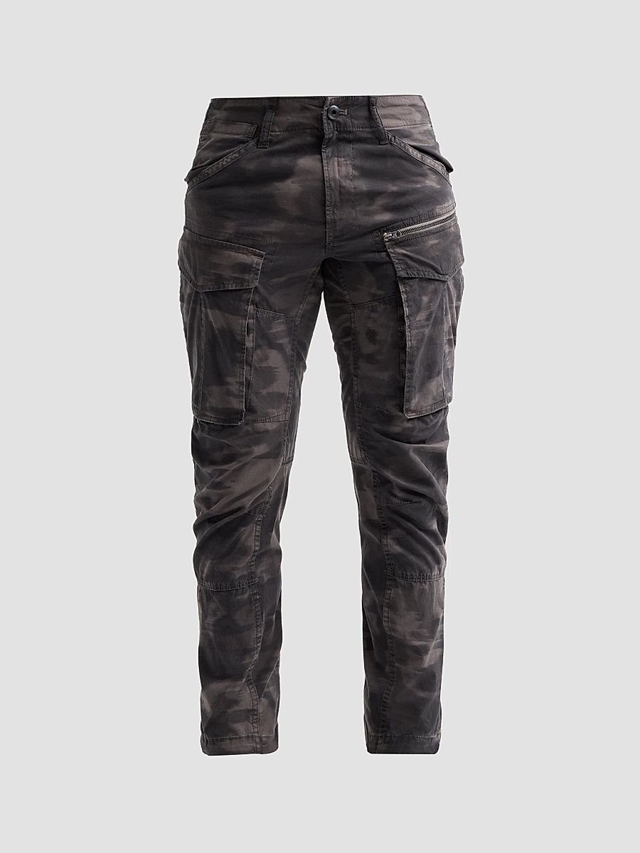 G-Star Men's Rovic Zip 3D Regular Tape Cargo Pants - Grey - Size 28