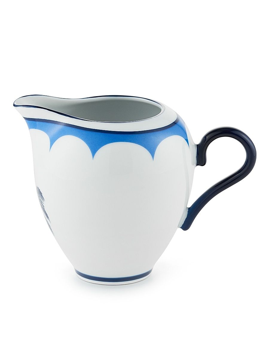Jaipur Porcelain Creamer - Blue