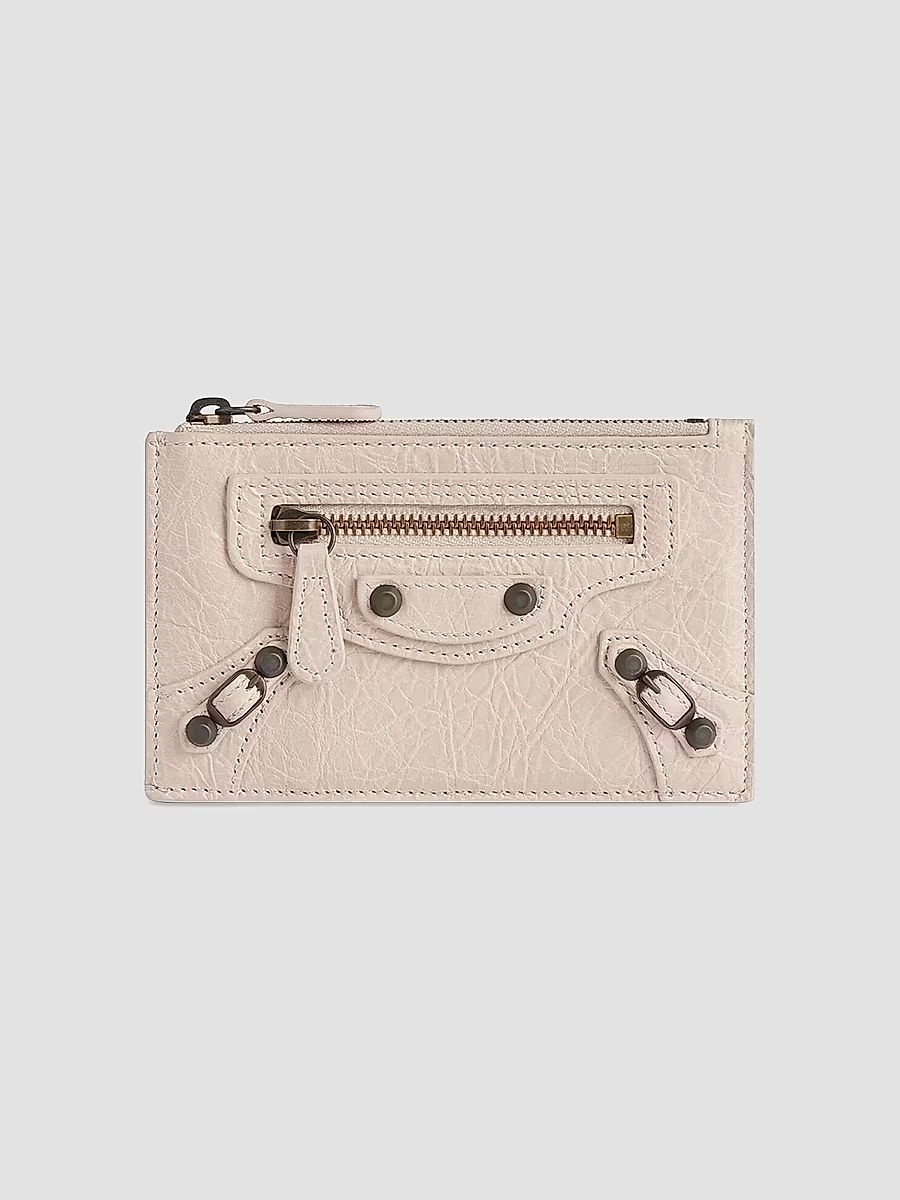 Balenciaga Women's Le City Long Coin and Card Holder - Beige