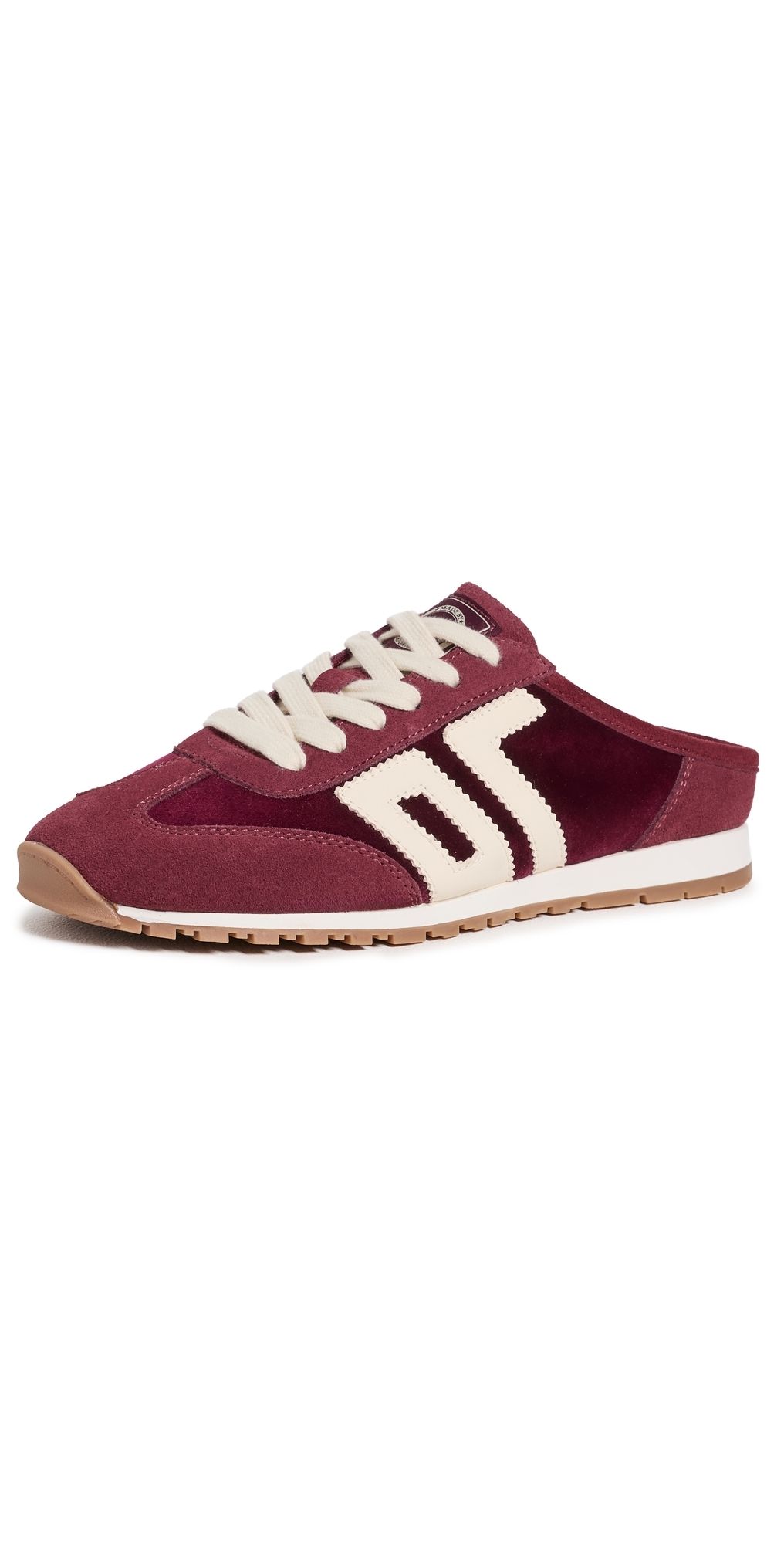 Back 70 Venice Sneaker Mules Velvet Wine Butter 37