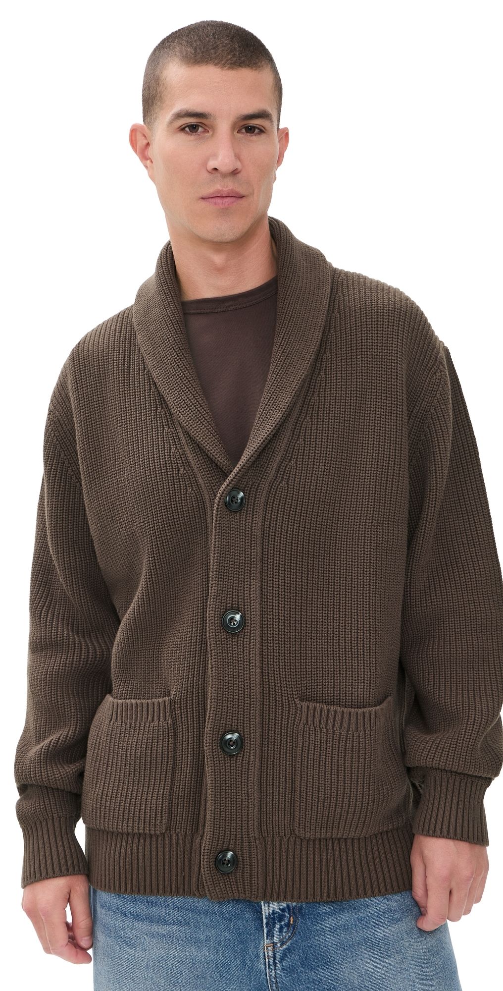 Fair Harbor Beacon Sweater Espresso XXL