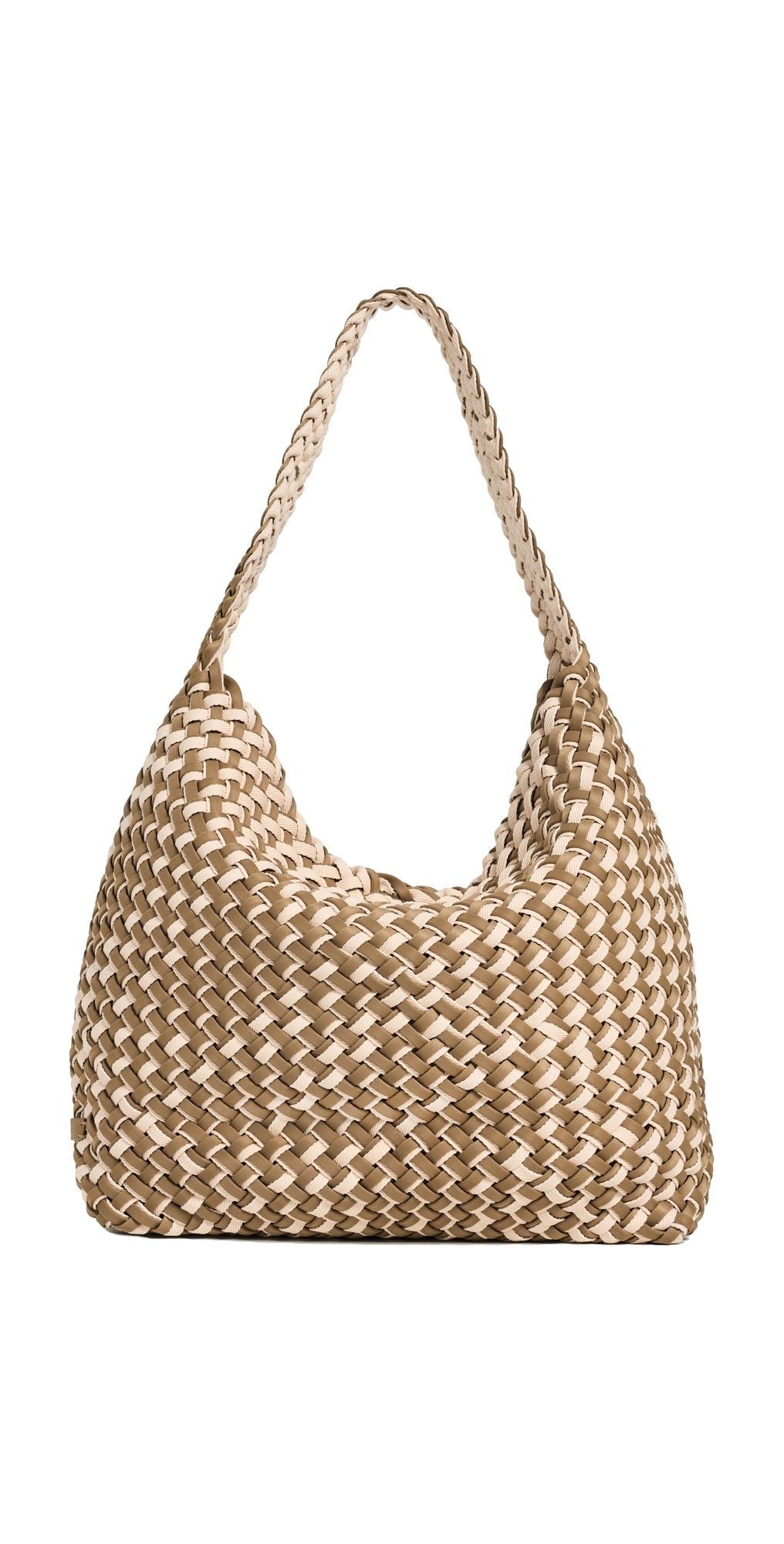 NAGHEDI Nomad Double Weave Medium Hobo Bag Oletta One Size