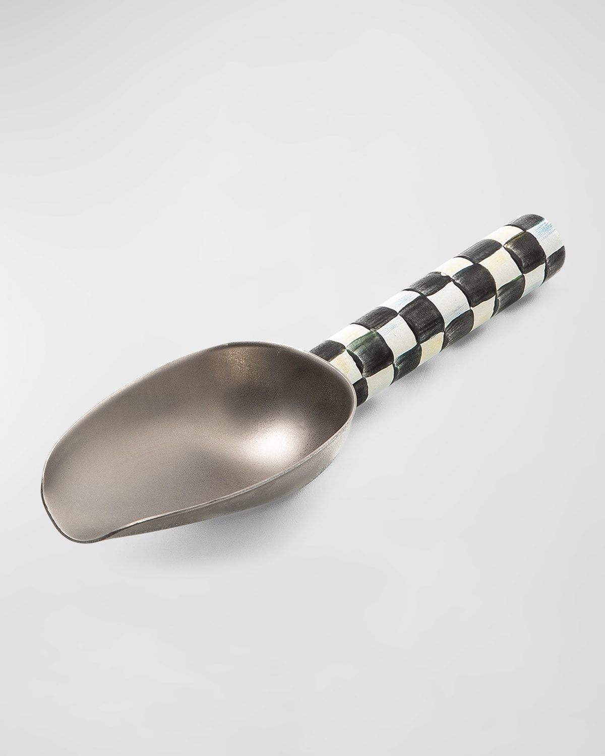 Courtly Check Enamel Scoop