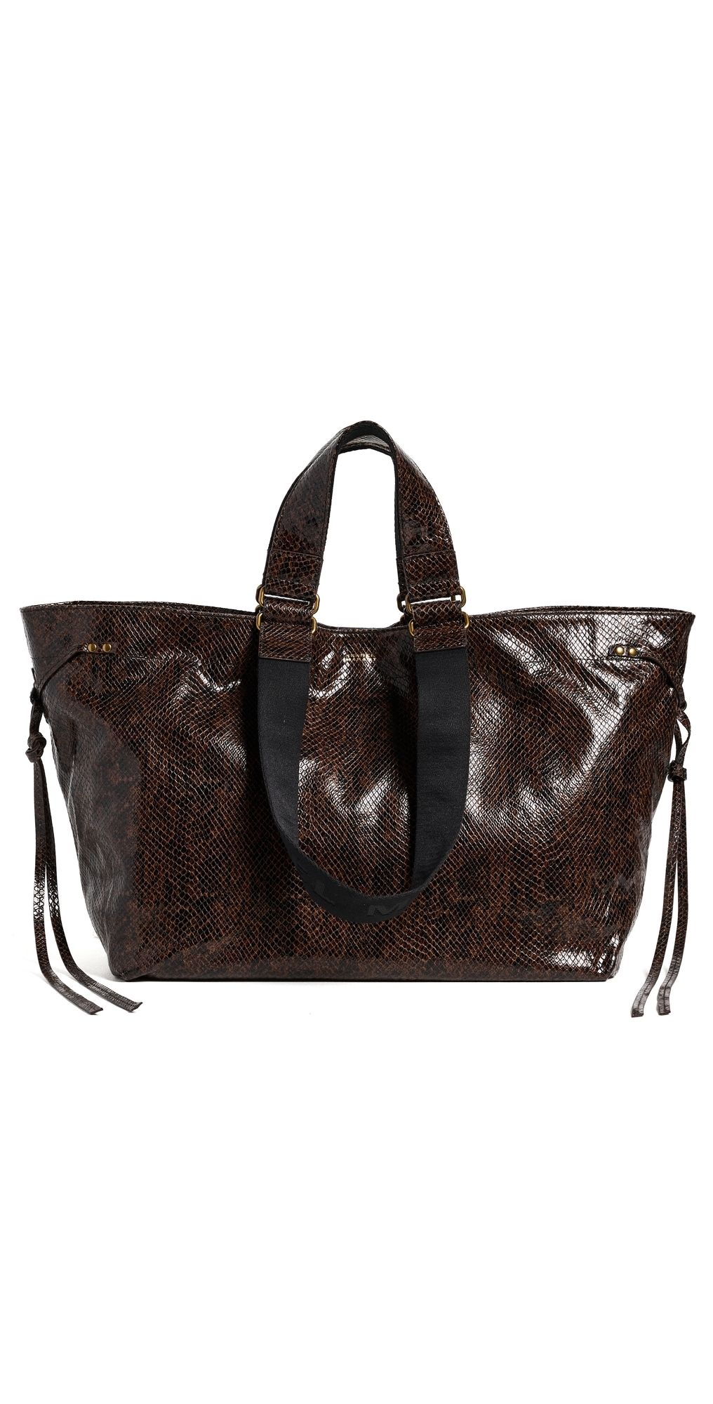 Isabel Marant Wardy Tote Mocha One Size
