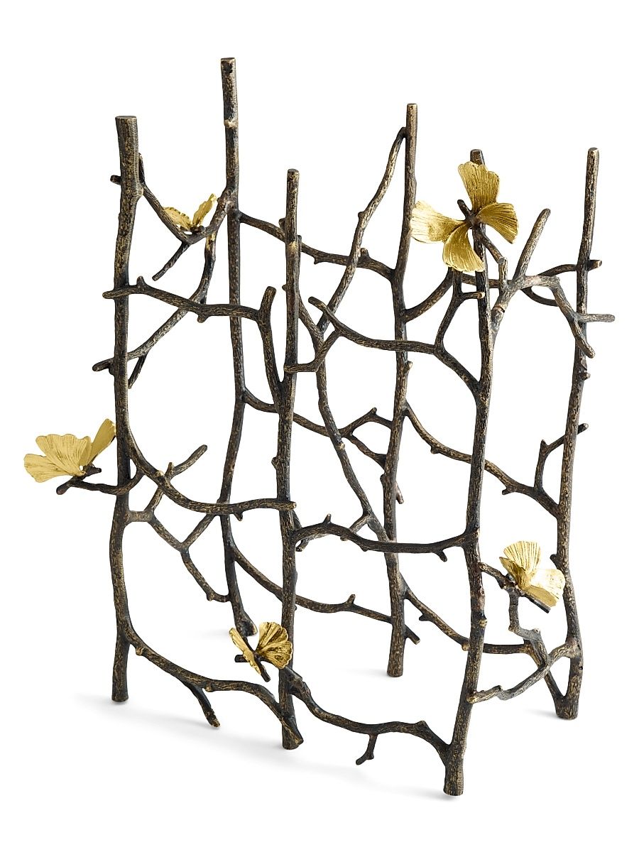 Butterfly Ginkgo 6-Bottle Wine Rack