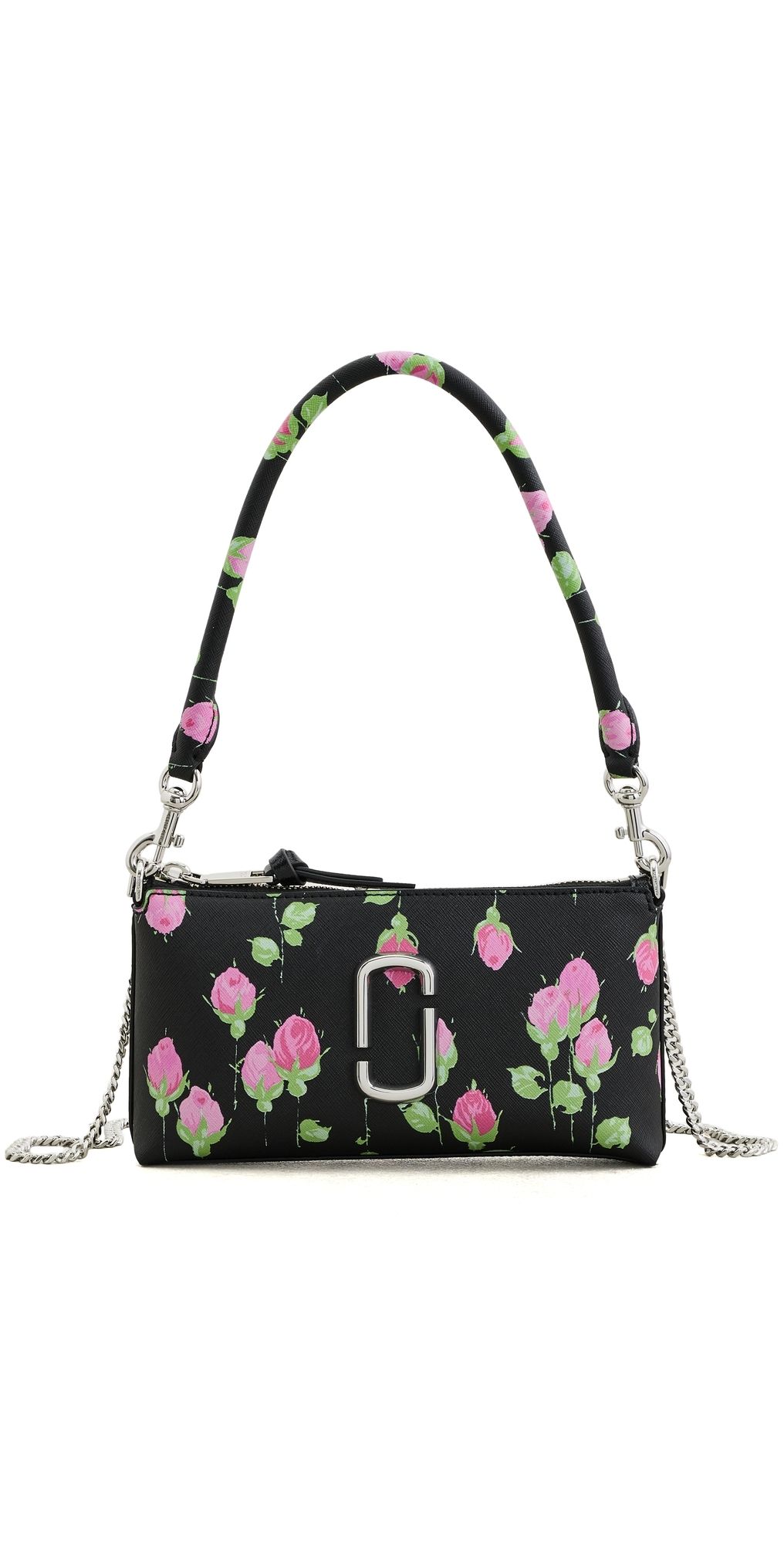 Marc Jacobs Snapshot Convertible Shoulder Bag In Vintage Floral Black multi One Size