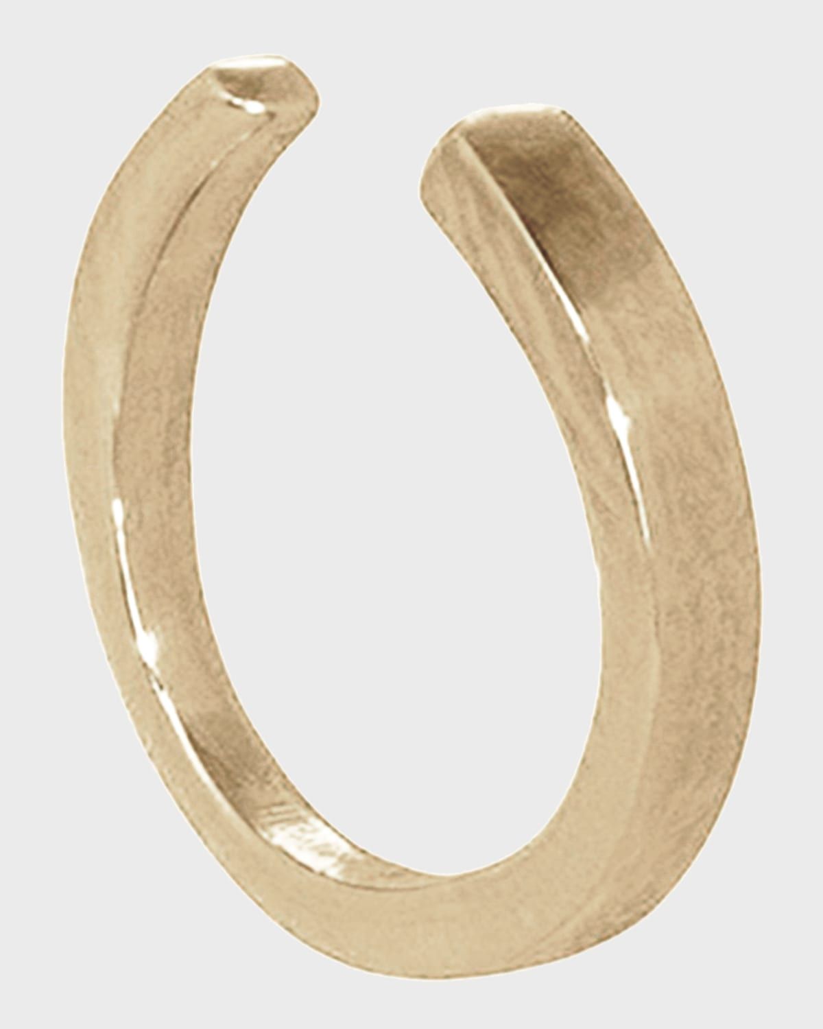 14K Gold Half-Pair Magic Ear Cuff, Single