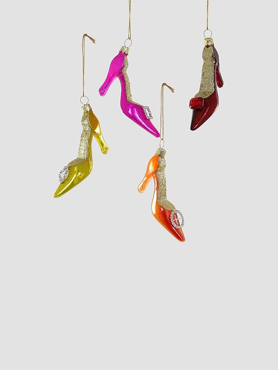 Jeweled Shoe Ornament