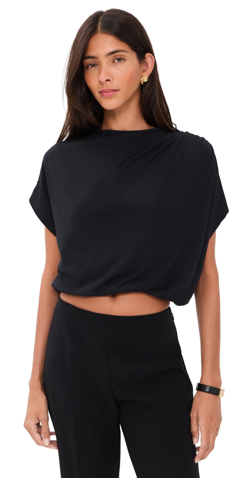 La Ligne Milla Top Black L