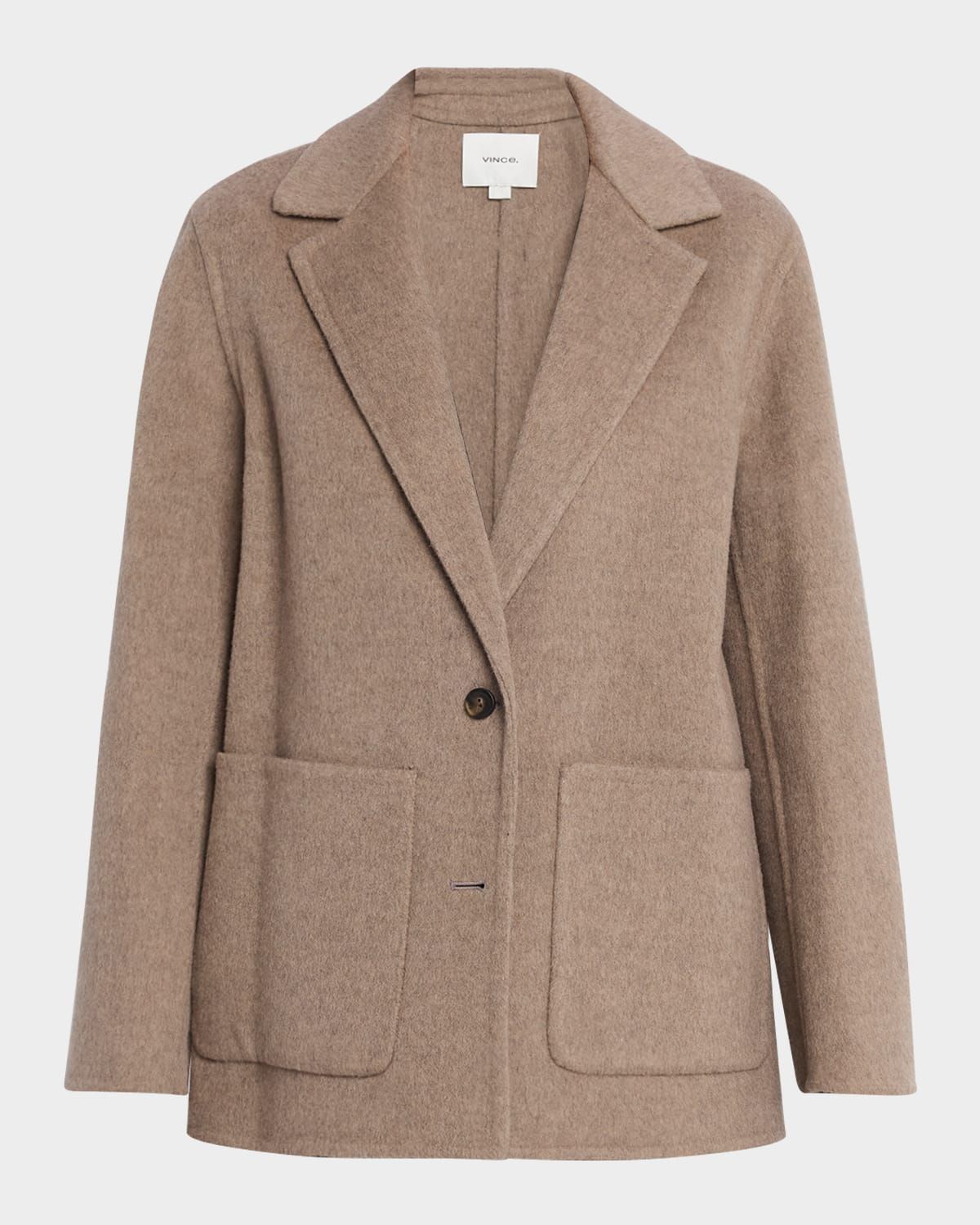 Double-Face Wool & Cashmere Coat