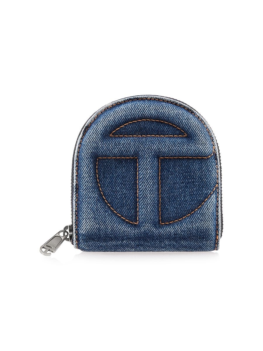 Men's Telfar Denim Wallet - Blue Denim