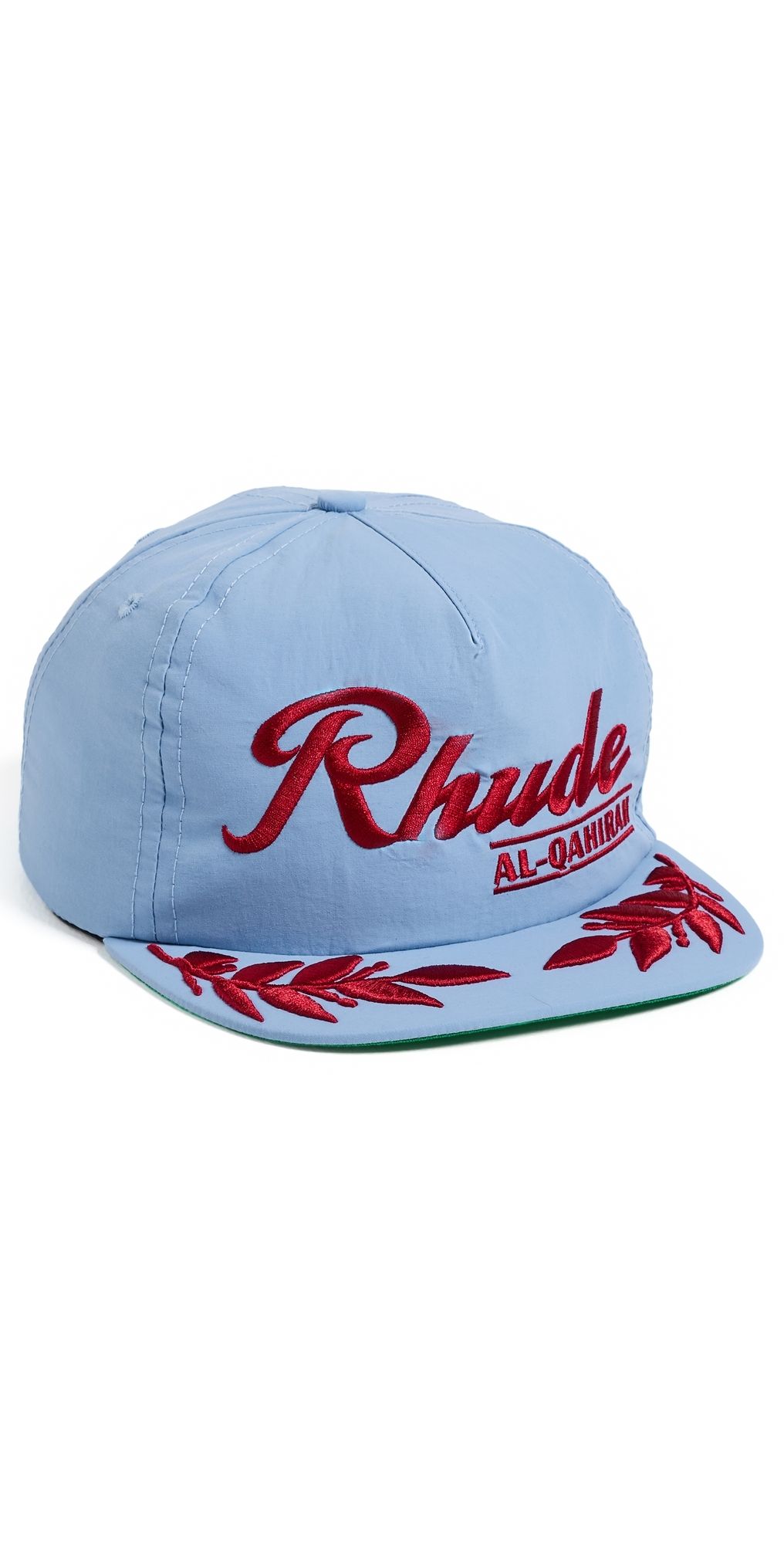 Rhude Al-Qahirah Souvenir Hat Baby Blue/Red One Size