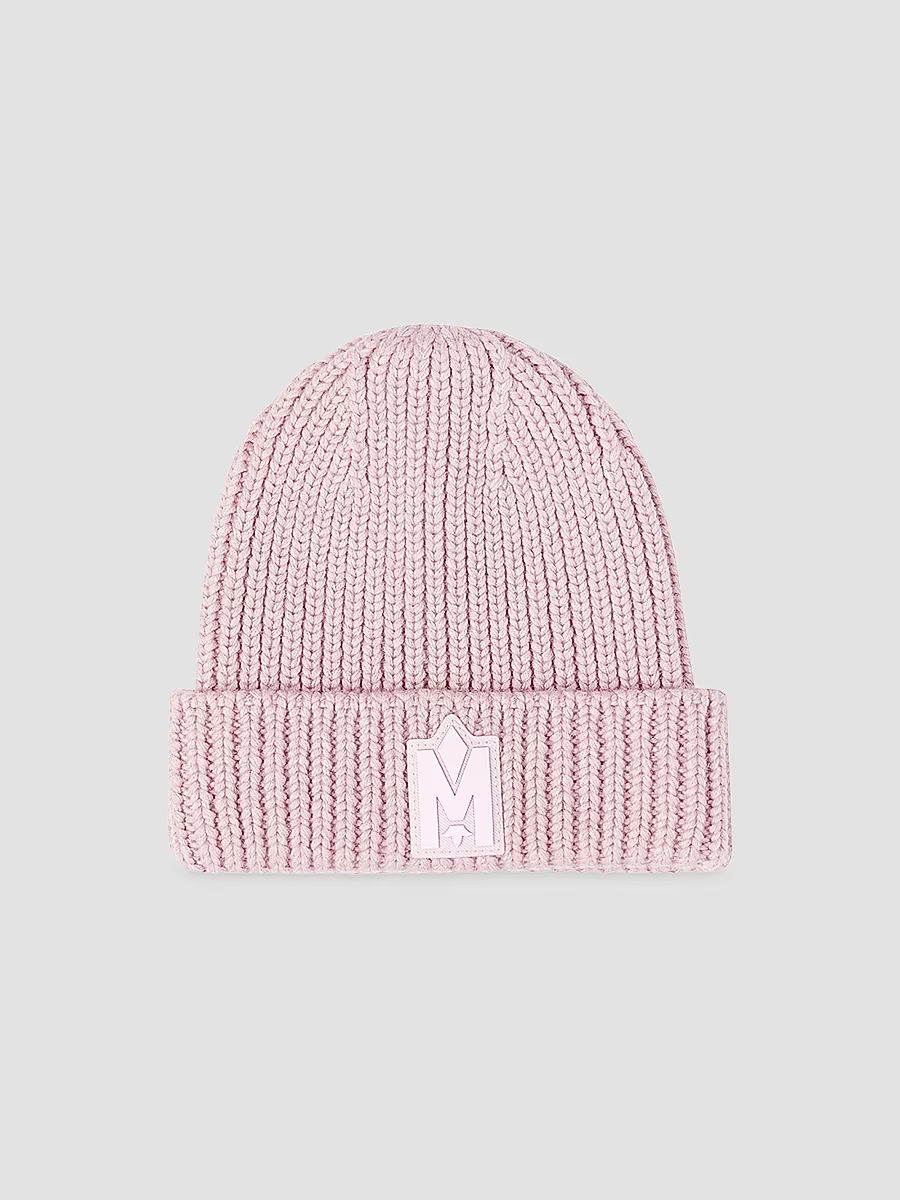 Mackage Unisex Kid's Jude Wool Blend Knit Beanie - Rose