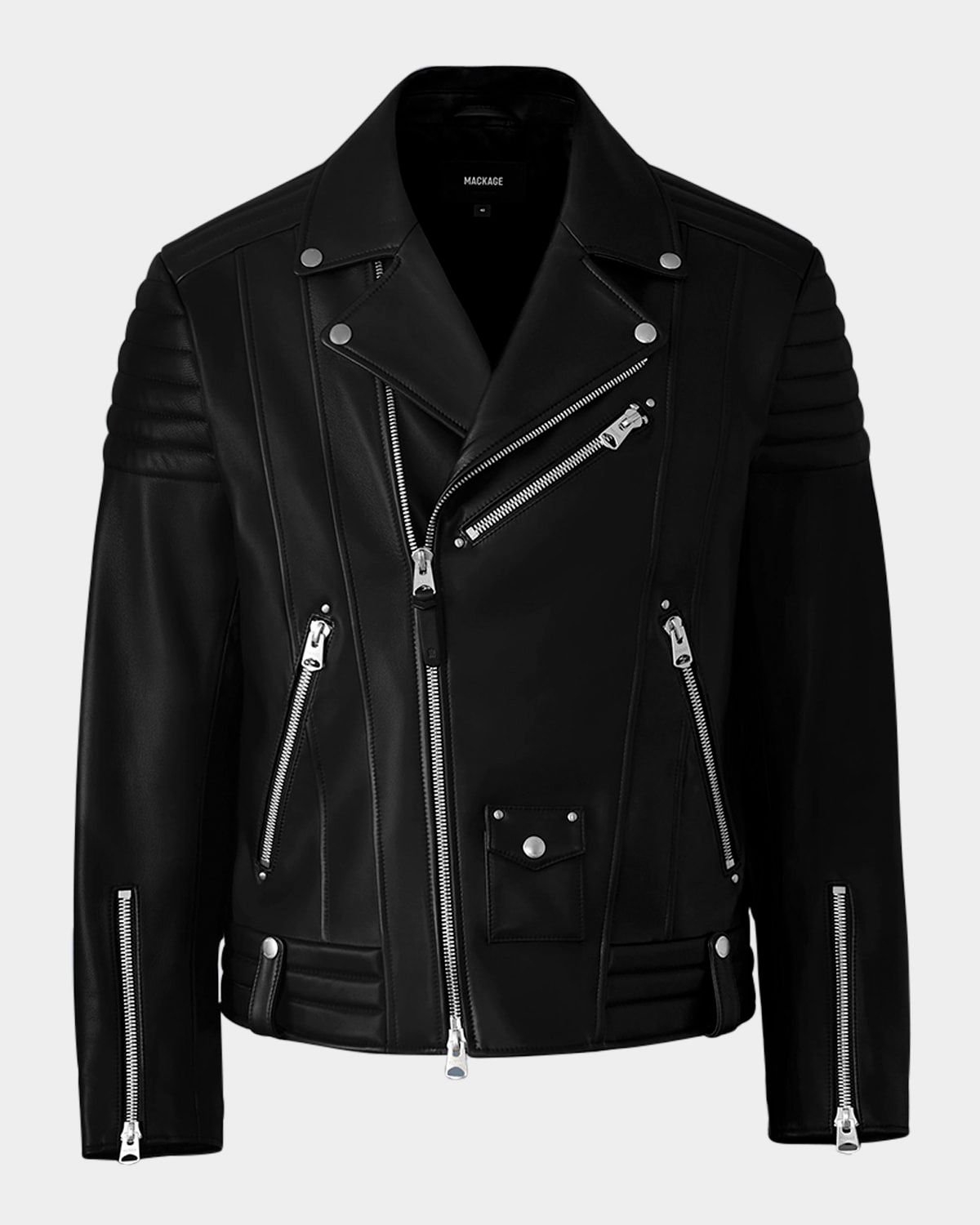 Men & apos;s Kenneth Leather Perfecto Biker Jacket
