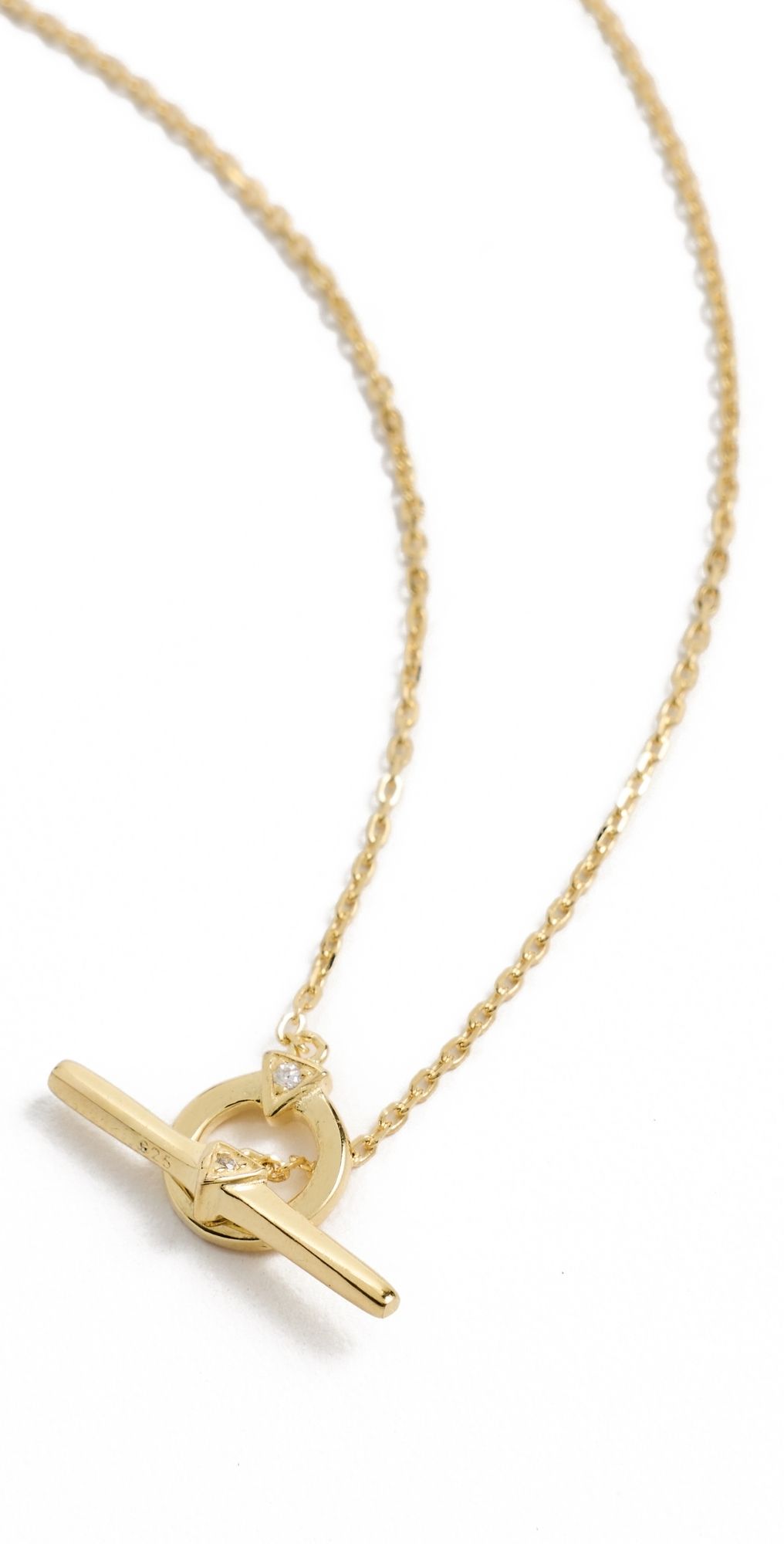 SHASHI Porter Necklace Gold One Size