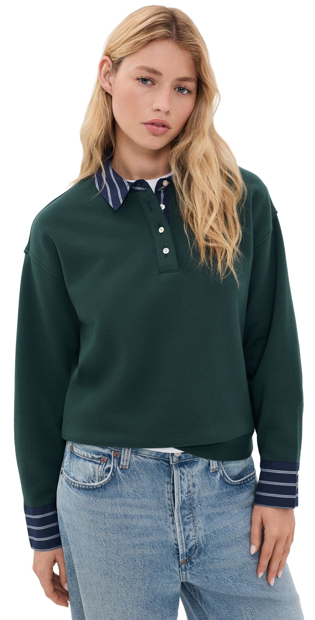 RAILS Zavier Sweatshirt Forest M