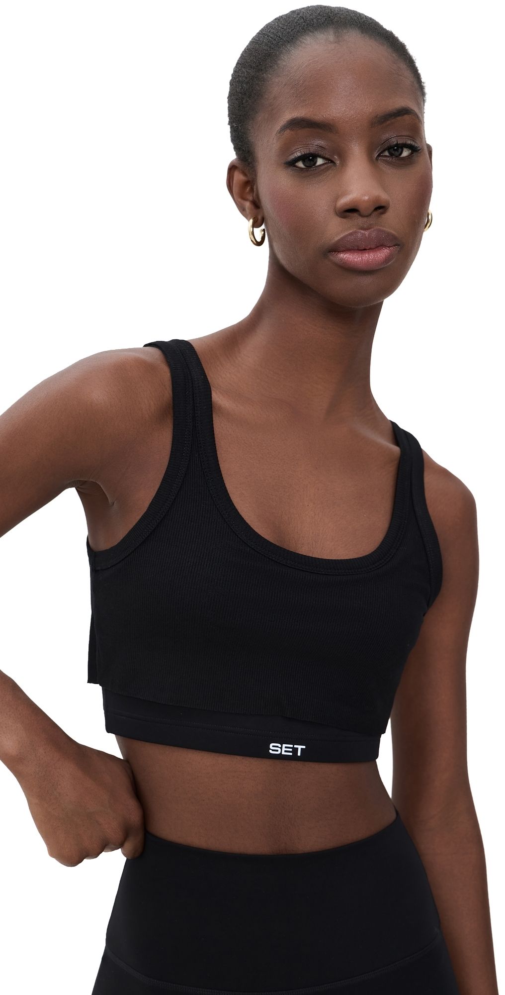 SET Sporty Roster Bra Onyx M